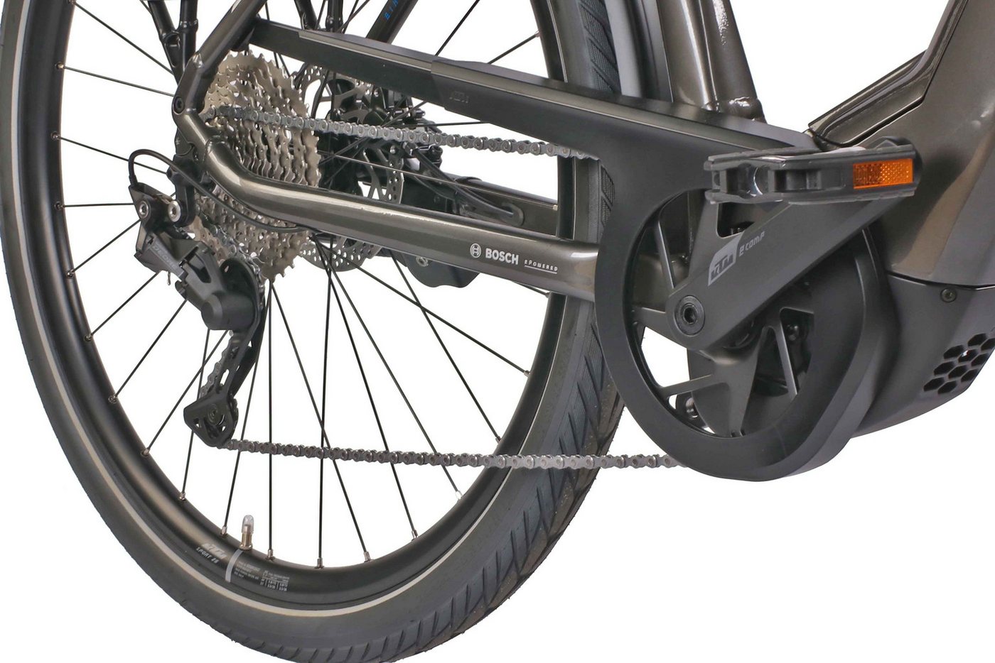 KTM E-Bike KTM Macina Style 740 750 Wh Damen Trapez grau 2025, 10 Gang Shimano Deore M4120-10 SGS shadow, Kettenschaltung, Bosch Performance Line CX smart System, 750 Wh Bild 4