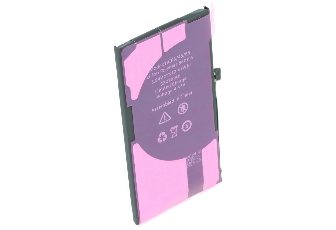 AccuCell Akku passend für Apple iPhone 13, Li-Polymer, 3,84V, 3227mAh, 12,4Wh, Akku 3227 mAh (3,8 V) Bild 4