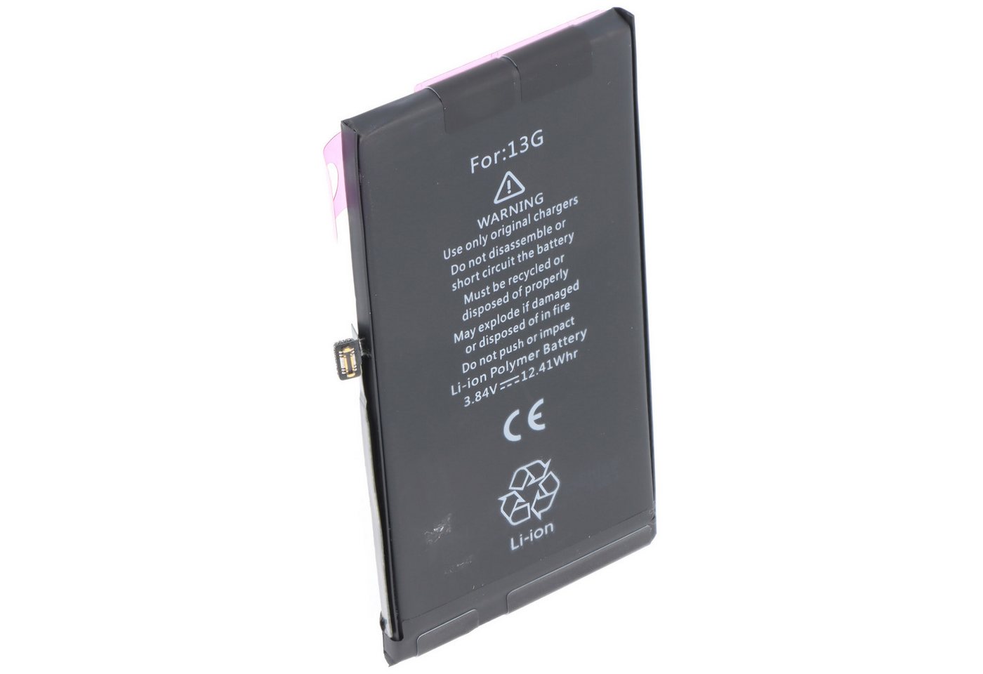 AccuCell Akku passend für Apple iPhone 13, Li-Polymer, 3,84V, 3227mAh, 12,4Wh, Akku 3227 mAh (3,8 V) Bild 5