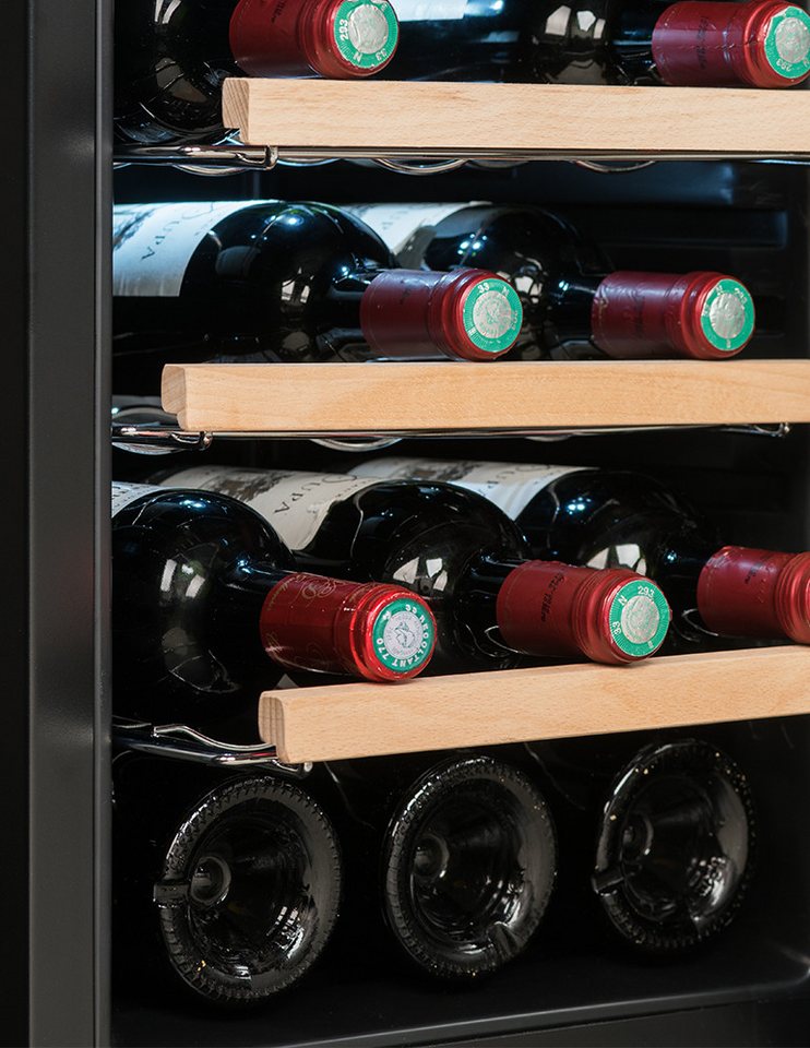 CLIMADIFF Weintemperierschrank CUVEE12, für 12 Standardflaschen á 0,75l,Ultra-Leise, sehr kompakt Bild 4