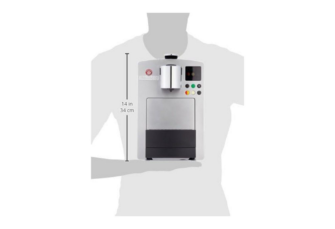 TEEKANNE Teeautomat Tealounge 7171, Teemaschine, Teekapselmaschine, Kapselmaschine, 3,5 Liter, schnell & effizient, Heißwasser