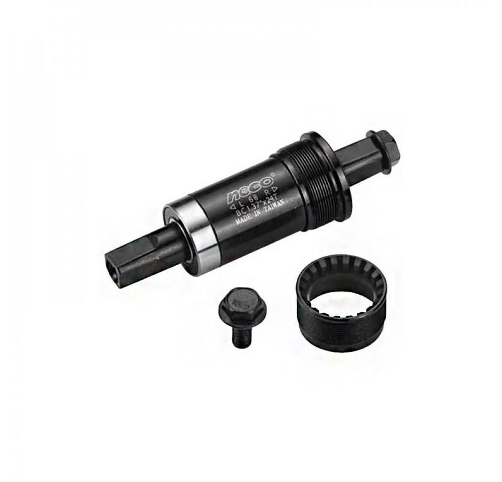 Neco Fahrradpedale NECO Innenlager 131 mm Achslänge, 68 mm BSA-Gehäuse, Nylonschalen, Vie