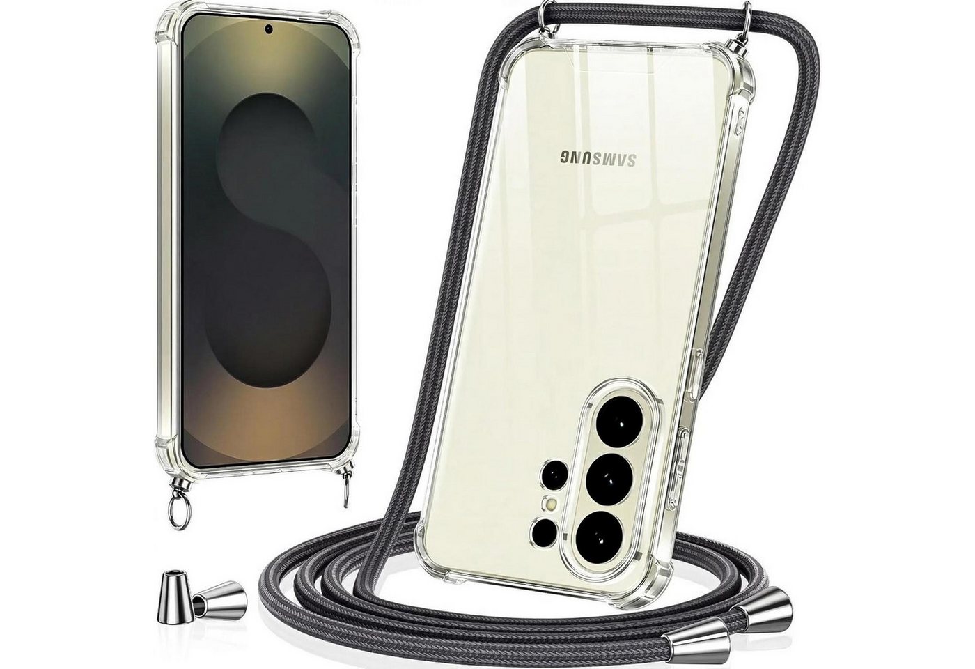 CoolGadget Handykette Handyhülle mit Handyband für Samsung Galaxy A57 5G, Case zum Umhängen Kette Halsband Kordel mit Hülle für Samsung A57 5G Bild 5