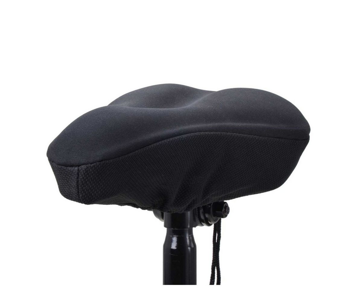Filmer Sattelbezug Sitzbezug Fahrrad Satteldecke schwarz Schutzhülle (1 St), universell nutzbar