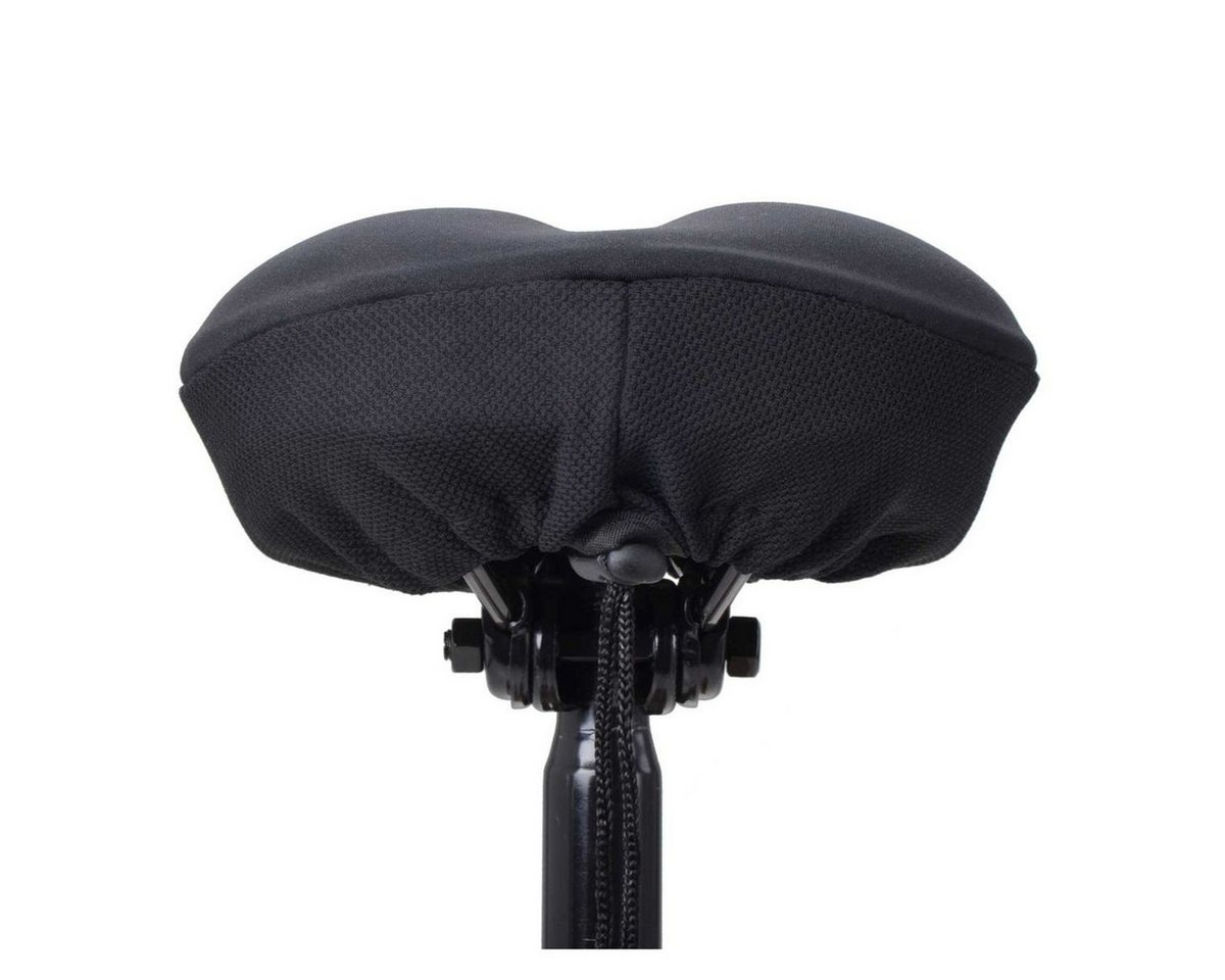 Filmer Sattelbezug Sitzbezug Fahrrad Satteldecke schwarz Schutzhülle (1 St), universell nutzbar Bild 3