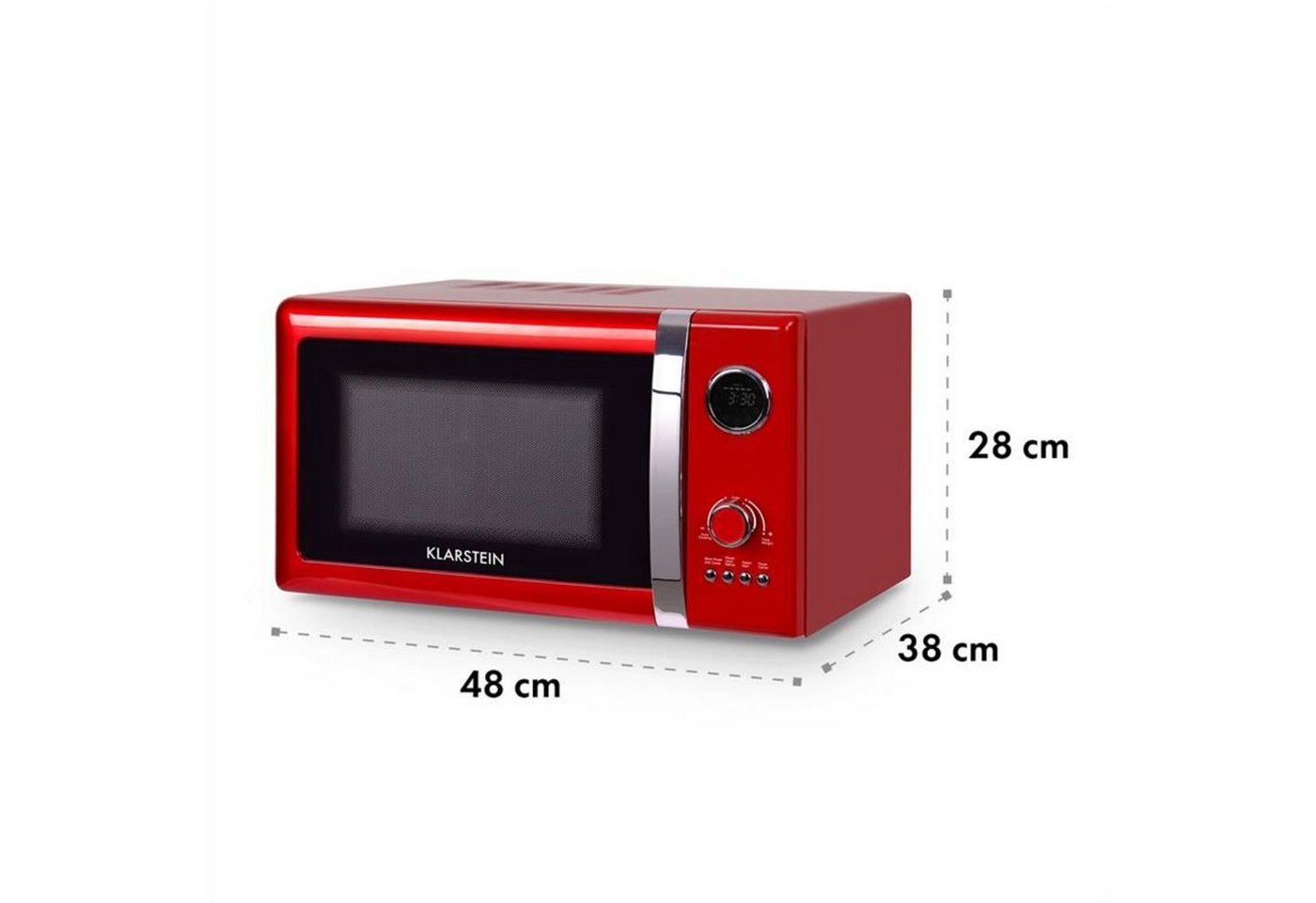 Klarstein Mikrowelle Fine Dinesty, Grillfunktion, 23 l Bild 2
