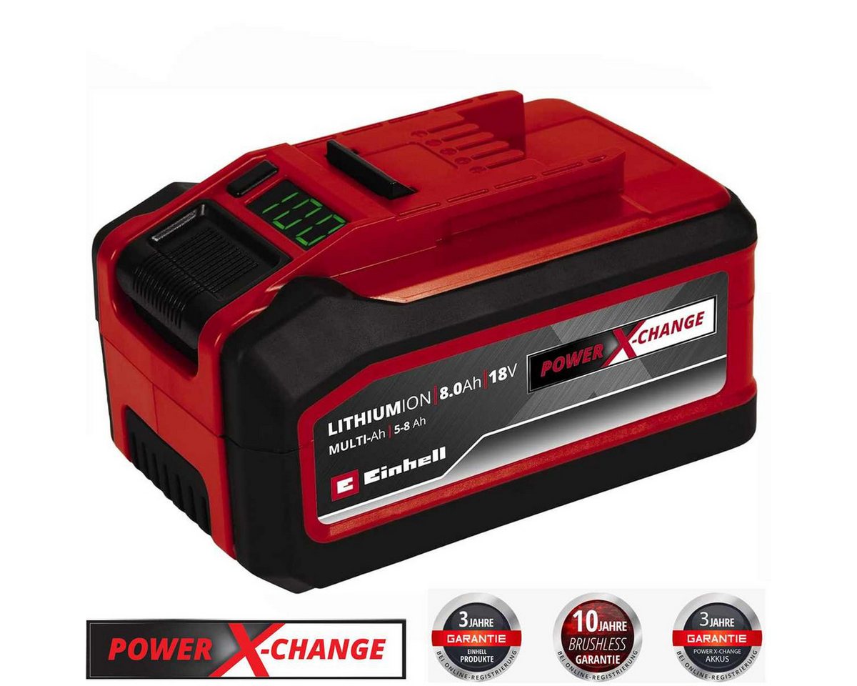 Einhell Original Einhell Akku 18 V, 5.0 bis 8.0 Ah Power X Change Plus Akku Zusatz-Akku Bild 3