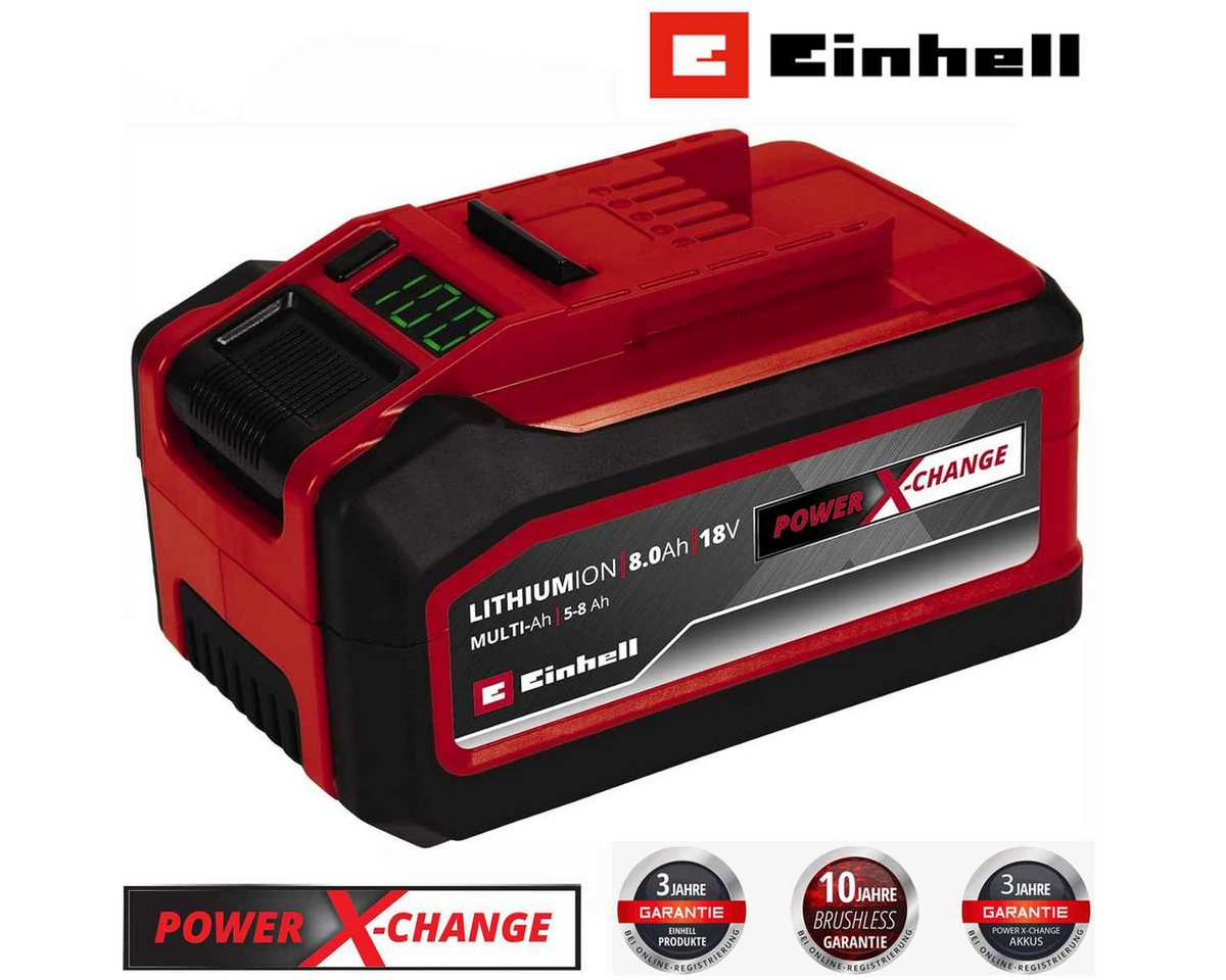 Einhell Original Einhell Akku 18 V, 5.0 bis 8.0 Ah Power X Change Plus Akku Zusatz-Akku Bild 5