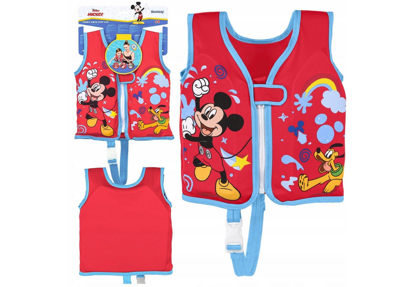 Bestway Schwimmweste Bestway Schwimmweste für Kinder 11-19kg, UV-Schutz, Komfort, Größe S/M Bild 5