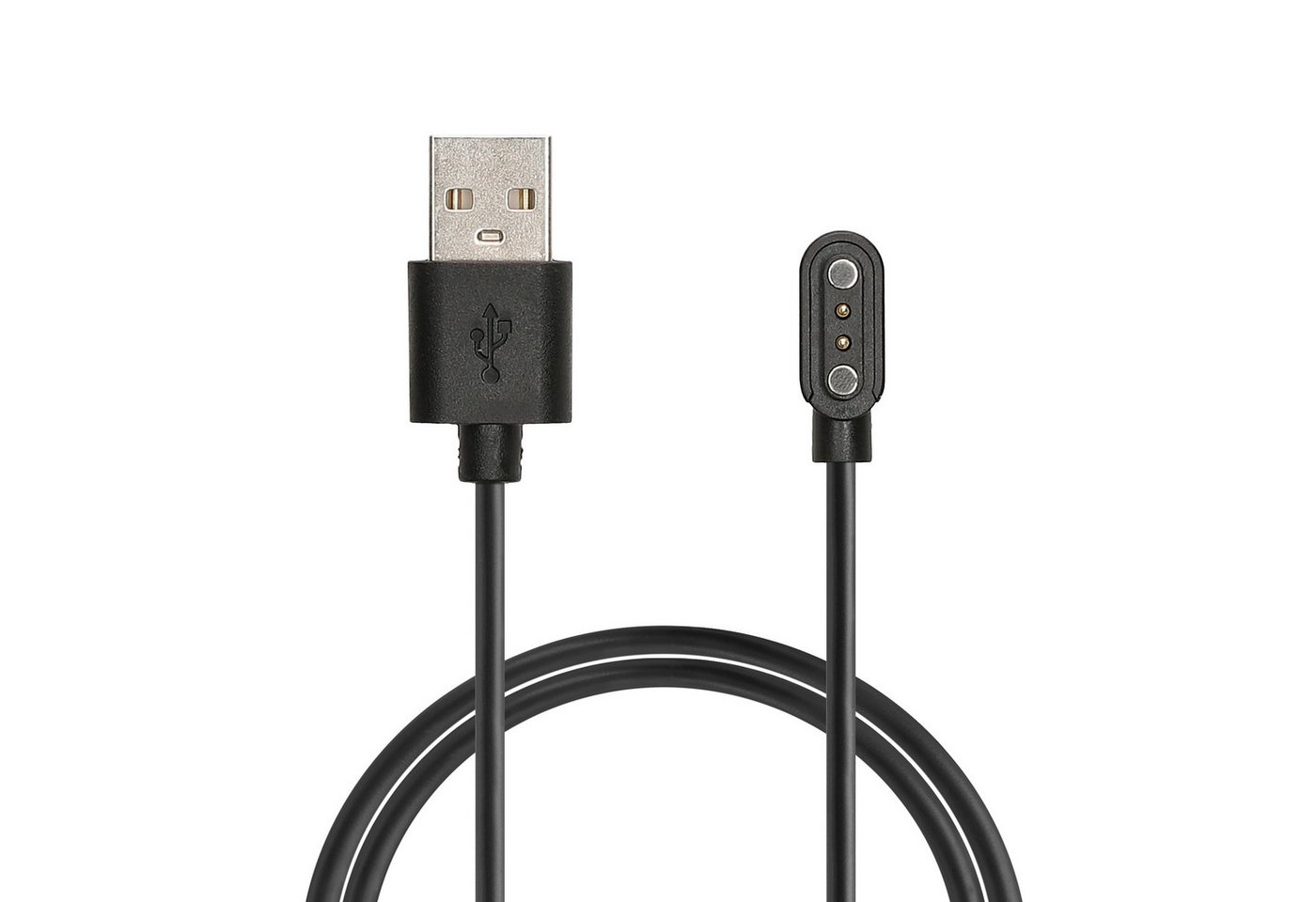 kwmobile Smartwatch Ladekabel für CMF Watch Pro 2 / Watch 3 Pro USB-Ladegerät (1-tlg., USB Ladekabel für Smartwatch Aufladekabel - Fitnesstracker Ersatzkabel) Bild 4