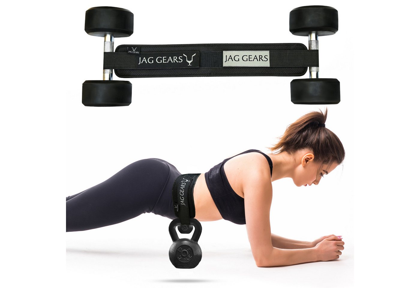 JAG GEARS Gewichtssack Unisex Hip Thrust Belt Fitness Home Gym Übungs- und Trainingsgürtel, (Set, 1x Trainingsgürtel), Waschbarer Core Strength-Trainingsgürtel Bild 5