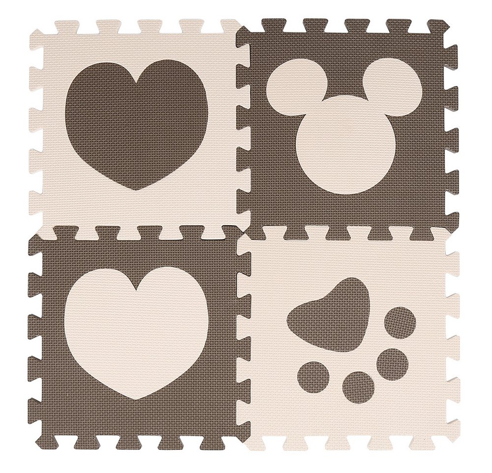 JEOBEST Spielmatte Puzzlematte Krabbelmatte Schaumstoff-Puzzlematte, (12-tlg), Spielteppich für Baby & Kinder Bild 5