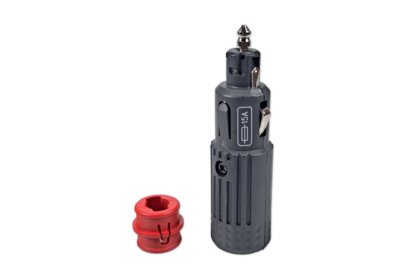Impulse Innovation Zigarettenanzünderstecker, mit Adapter, 12-24V, 16A, Sicherung KFZ-Adapter