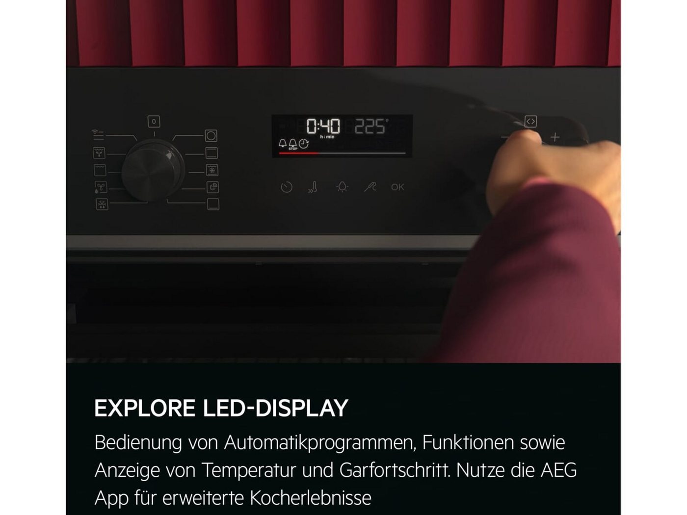 AEG Backofen mit Mikrowelle