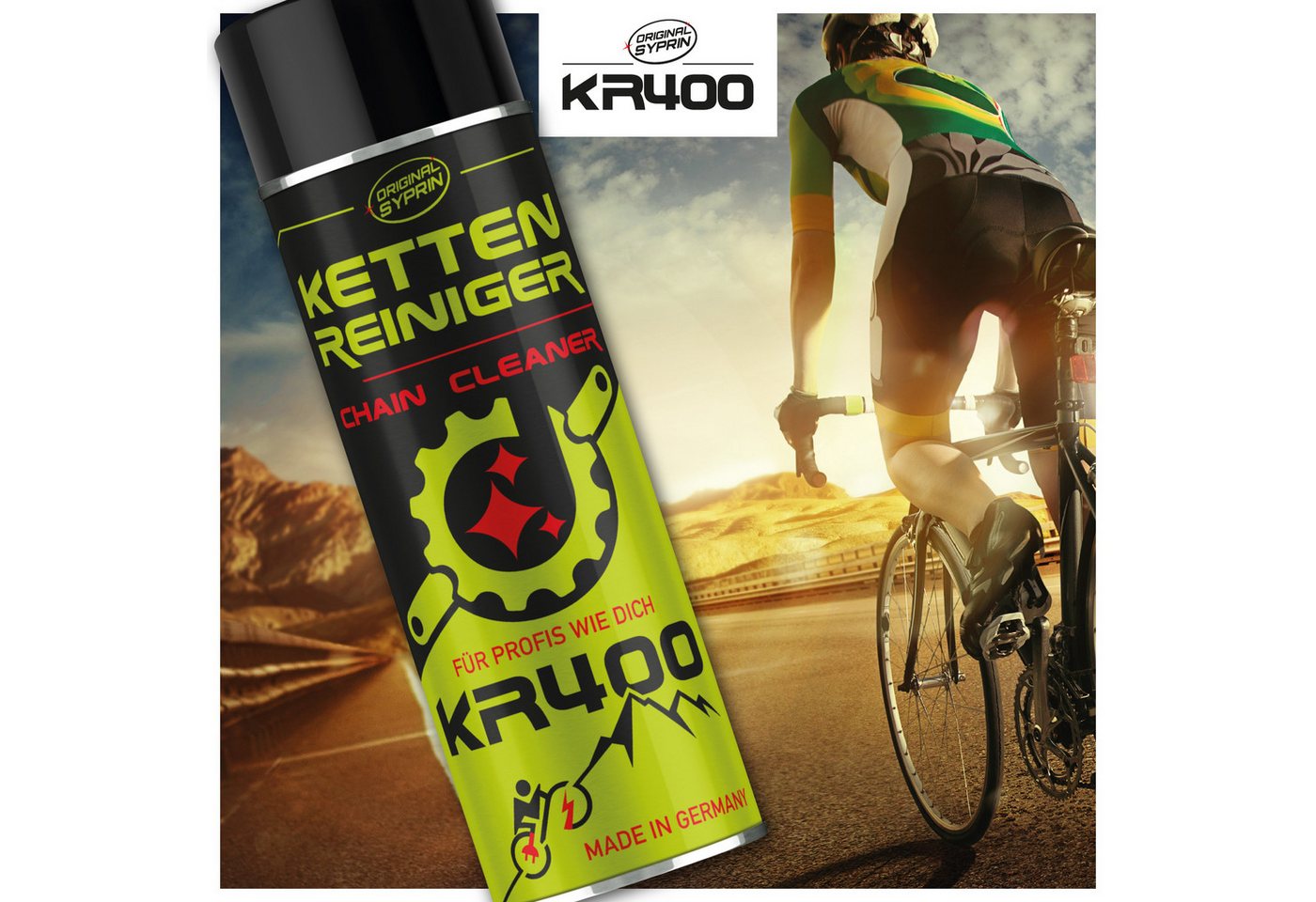 Original Syprin Fahrradketten Reiniger - Extreme Reinigung und Leistung 500 ml (Set, 1-St) Bild 2
