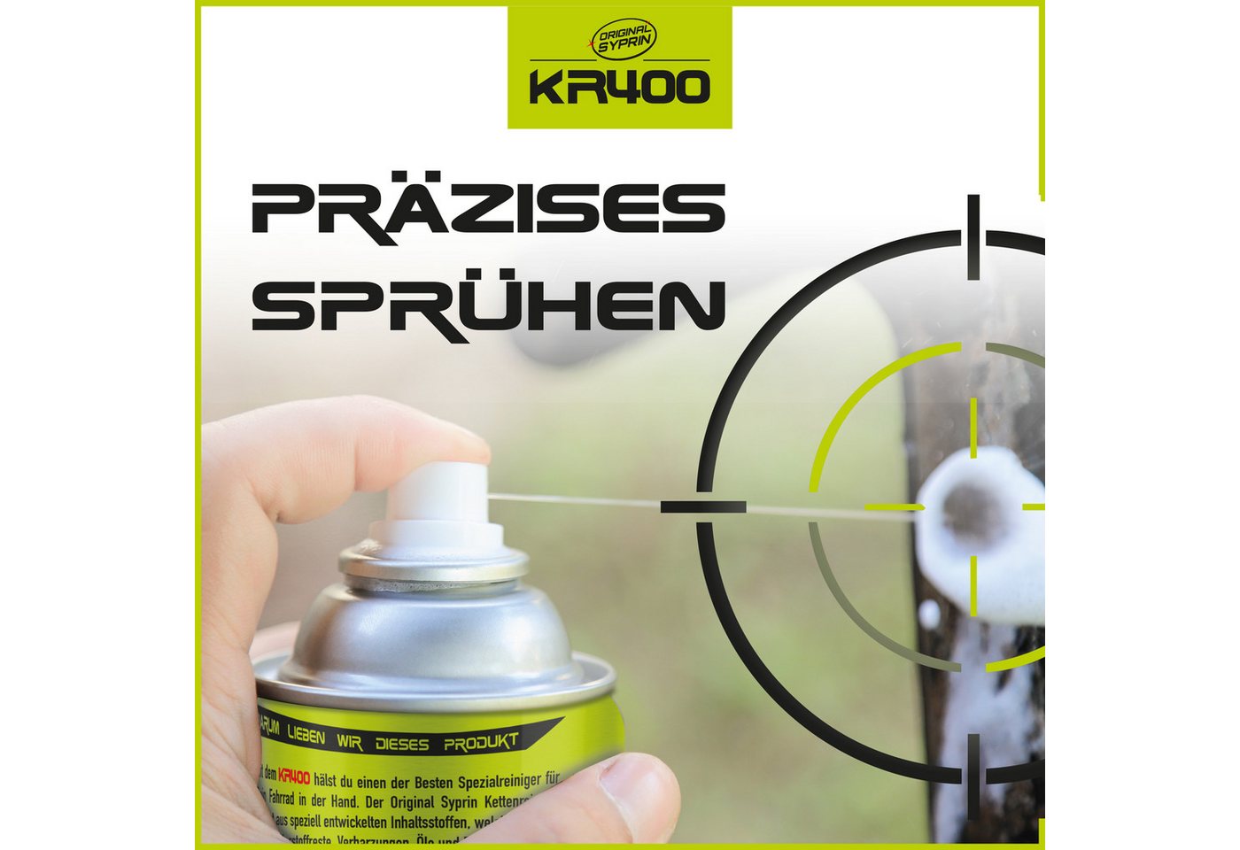 Original Syprin Fahrradketten Reiniger - Extreme Reinigung und Leistung 500 ml (Set, 1-St) Bild 3