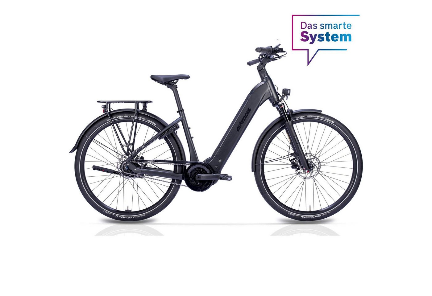 Airtracks E-Bike Cityrad 28 Damen E-Bike CIty Fahrrad LS Wave TERRA CT2 BOSCH Performance Line, 8 Gang Shimano Shimano Nexus 8 Schaltwerk, Nabenschaltung, Mittelmotor, 600 Wh, (Akku PowerTube 600Wh, Smart System), Display Intuvia 100, Tiefeinsteiger, Größen 45 50 55 cm - Mod. 2026 Bild 4