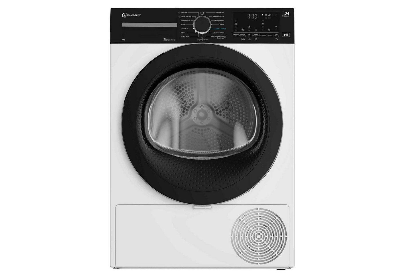 BAUKNECHT Wärmepumpentrockner BD IS 8C WBS, IronEase – Bügelfrei auf Knopfdruck Bild 2