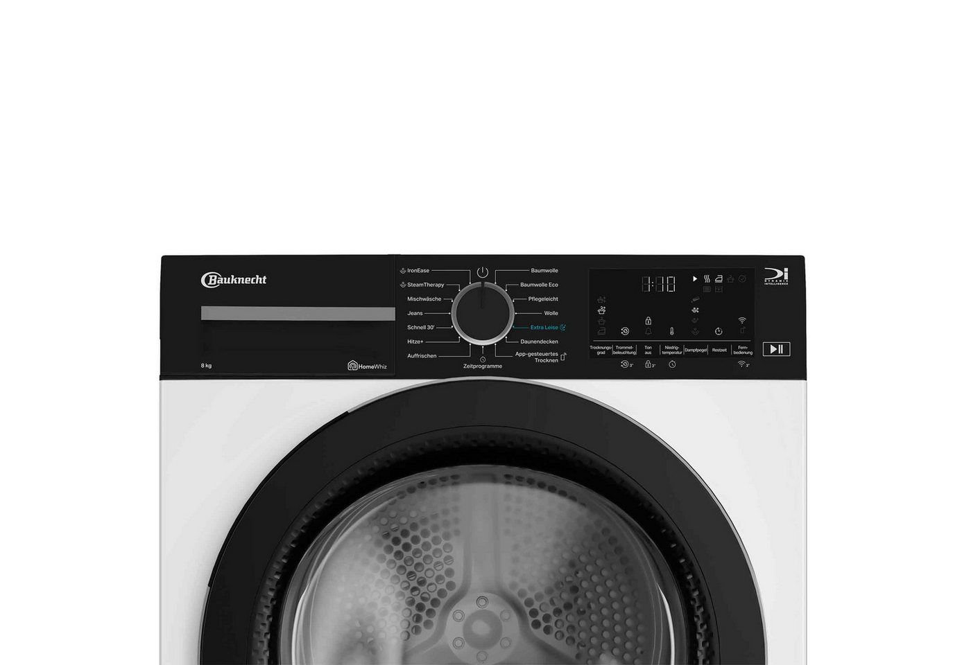 BAUKNECHT Wärmepumpentrockner BD IS 8C WBS, IronEase – Bügelfrei auf Knopfdruck Bild 4