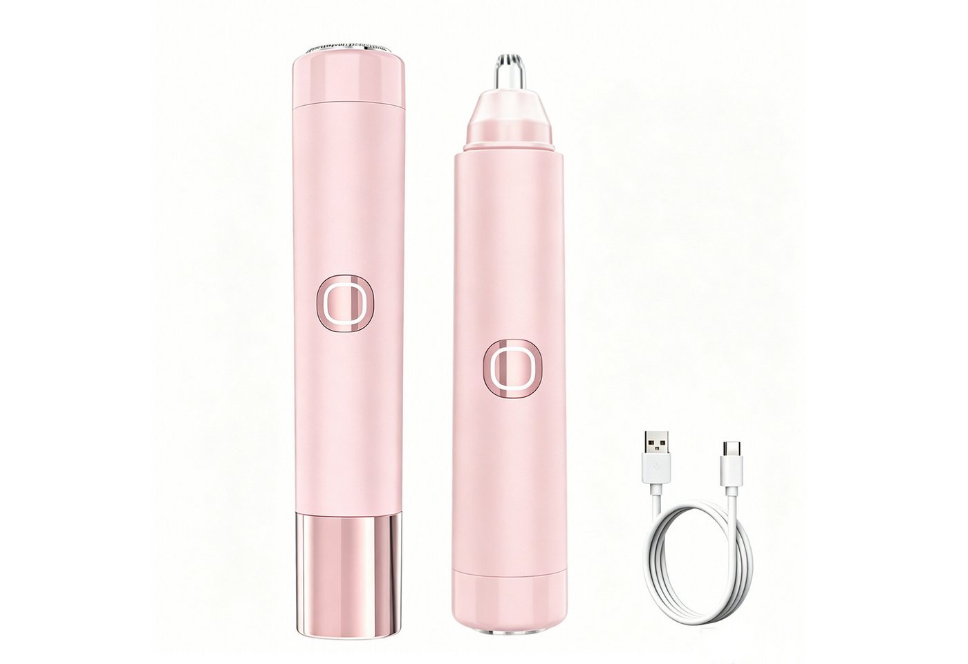 inschimmer Gesichtsepilierer 2-in-1 USB Augenbrauenrasierer Gesichtshaarentferner Epilierer Damen Bild 5