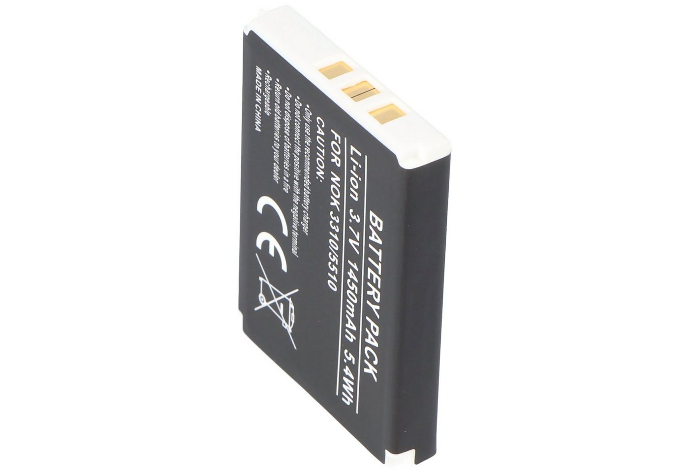 AccuCell AccuCell Akku passend für Nokia 3310 Akku 5510 Akku BMC-3 Akku 1250 mAh (3,7 V)
