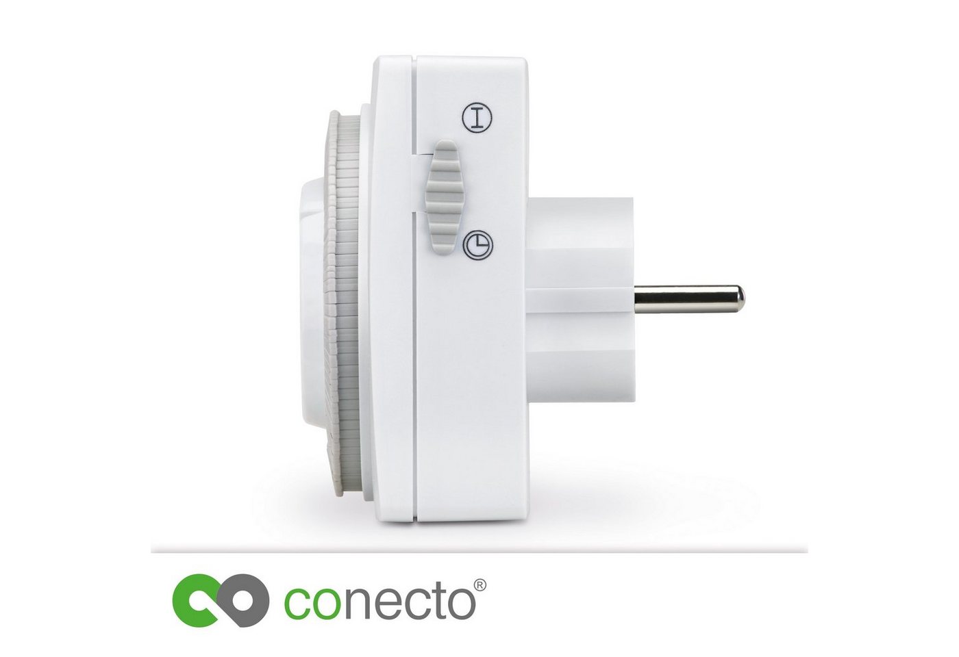 conecto Zeitschaltuhr conecto Mechanische Zeitschaltuhr, IP20, 3500 Watt, weiß Bild 3