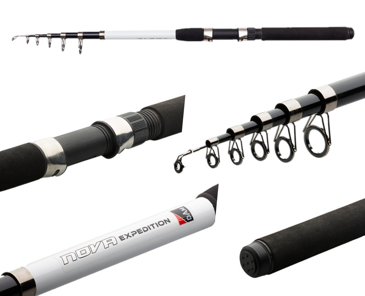 DAM Fishing Reiserute Nova Expedition 6'0'' 1,8M bis 3,0M Teleskopruten Angelrute Reiserute Bild 3