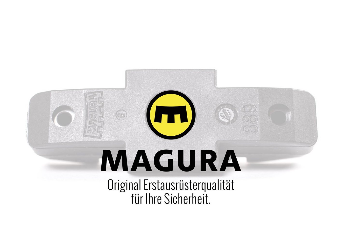 Magura Bremsbelag 8x MAGURA Original Bremsbelag hydraulische Felgenbremse rot Bild 2
