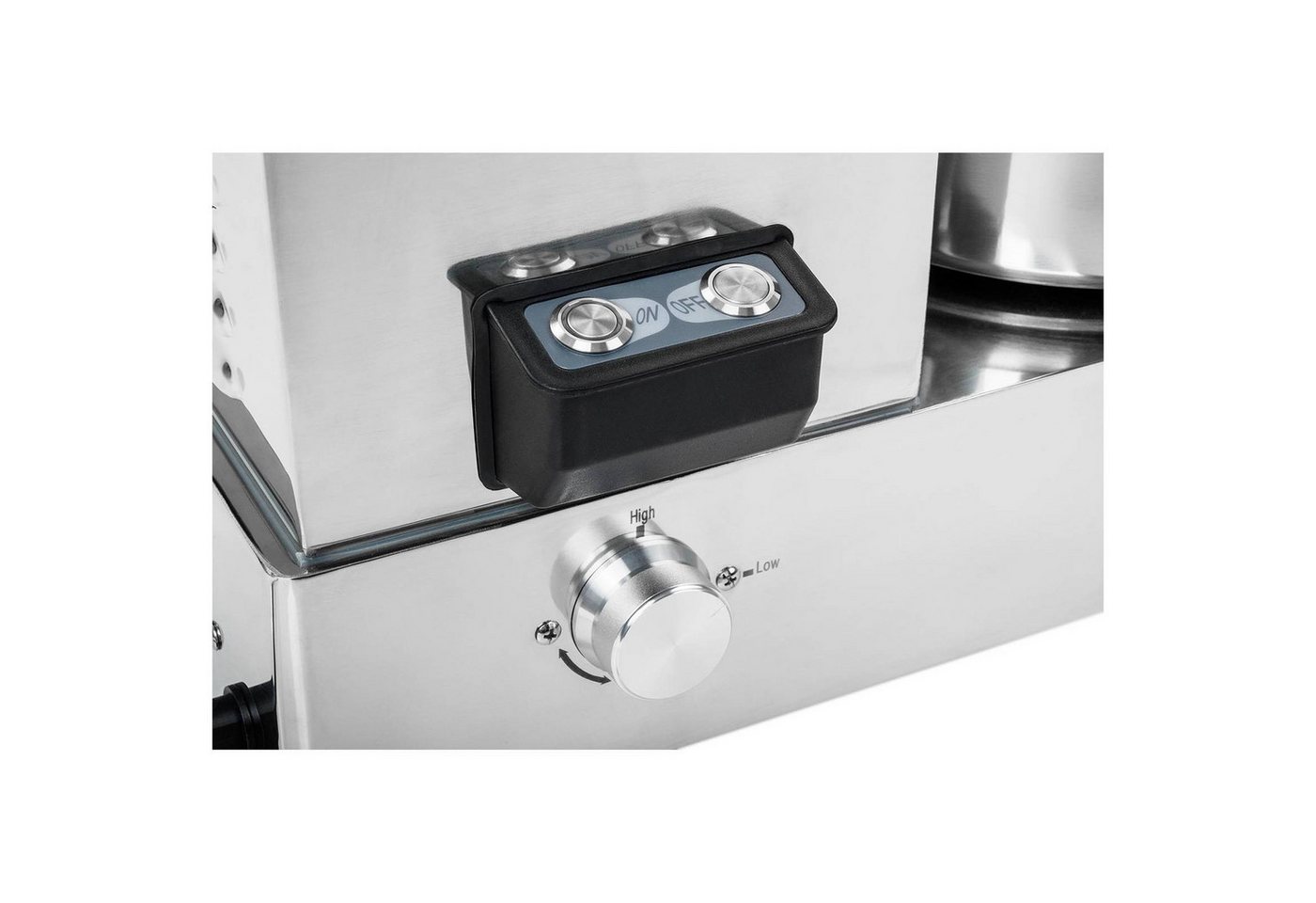 Royal Catering Zerkleinerer Tischkutter 12L Küchenkutter Edelstahl Gastro Gemüseschneider Profi, 2000 W Bild 4