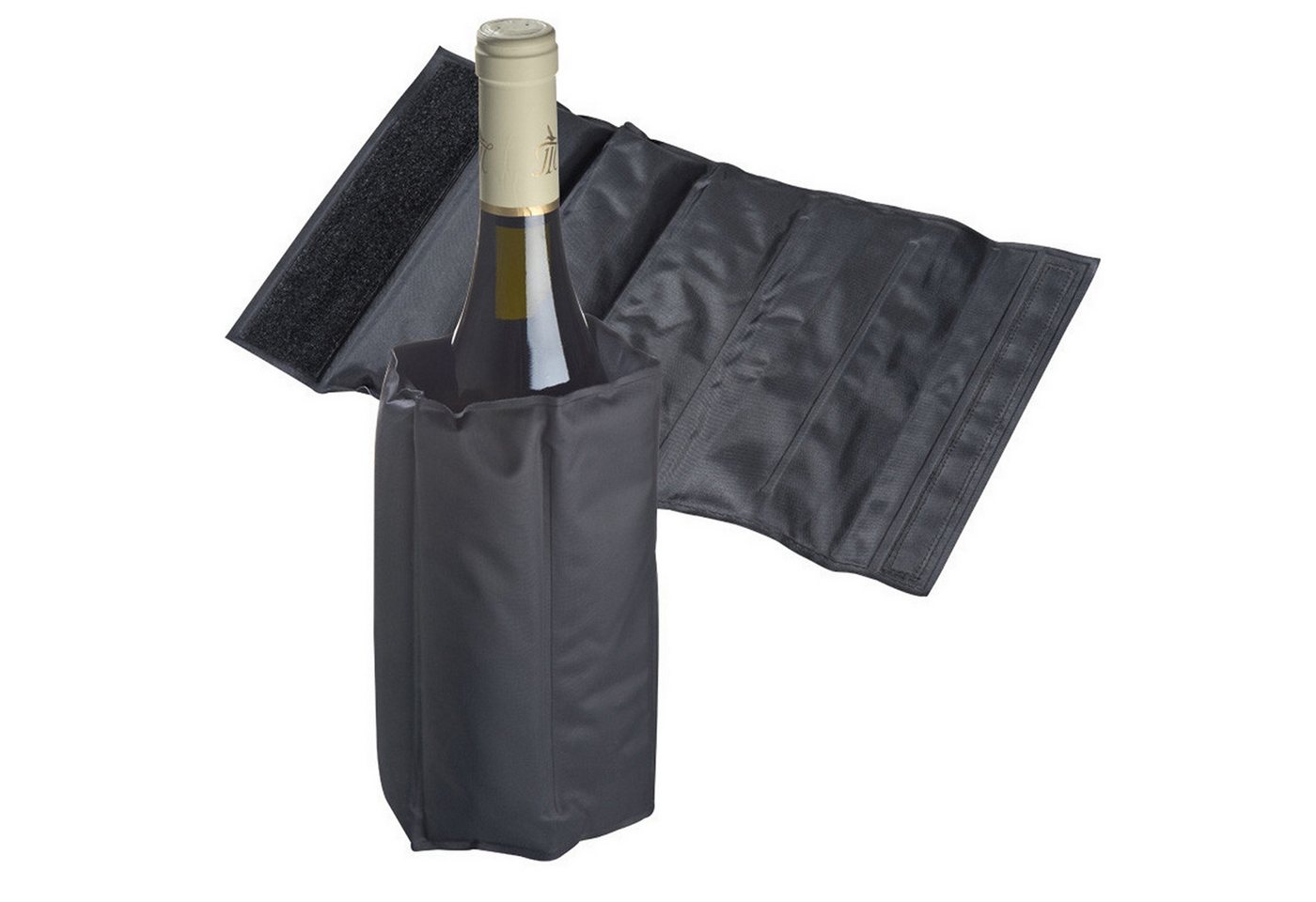 Macma Trinkflasche Kühlmanschette mit Kühlpads für Wein und Sekt / Sektkühler / Flaschenk