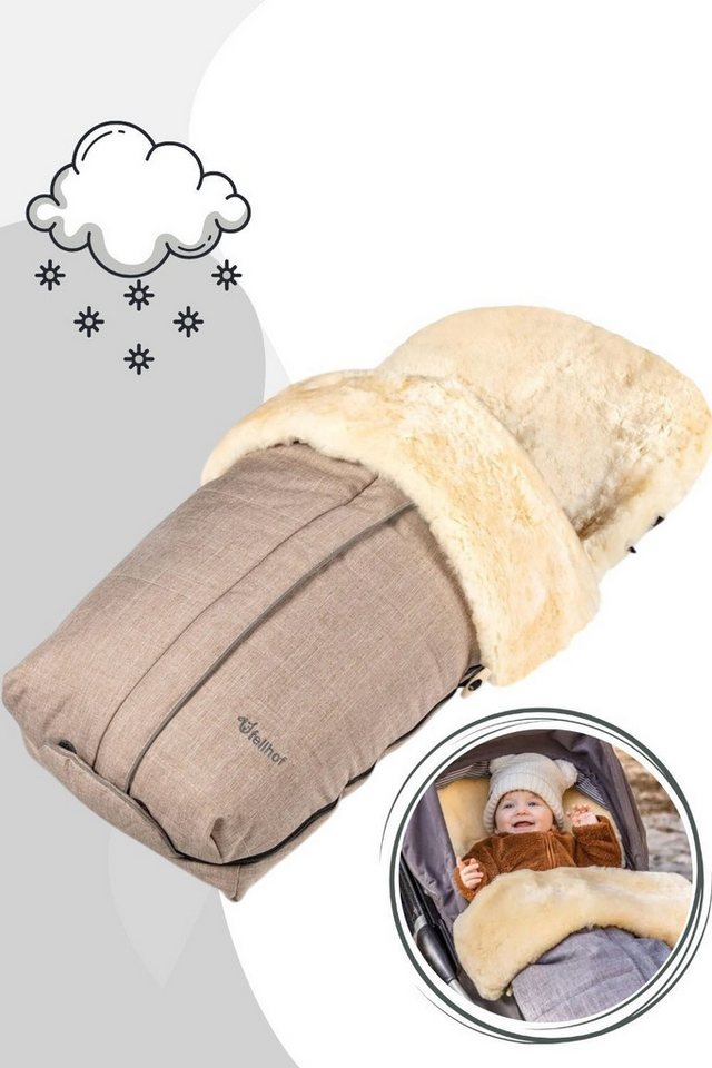 Fellhof Fußsack Kinderwagenfellsack Cortina / Fußsack Bild 3