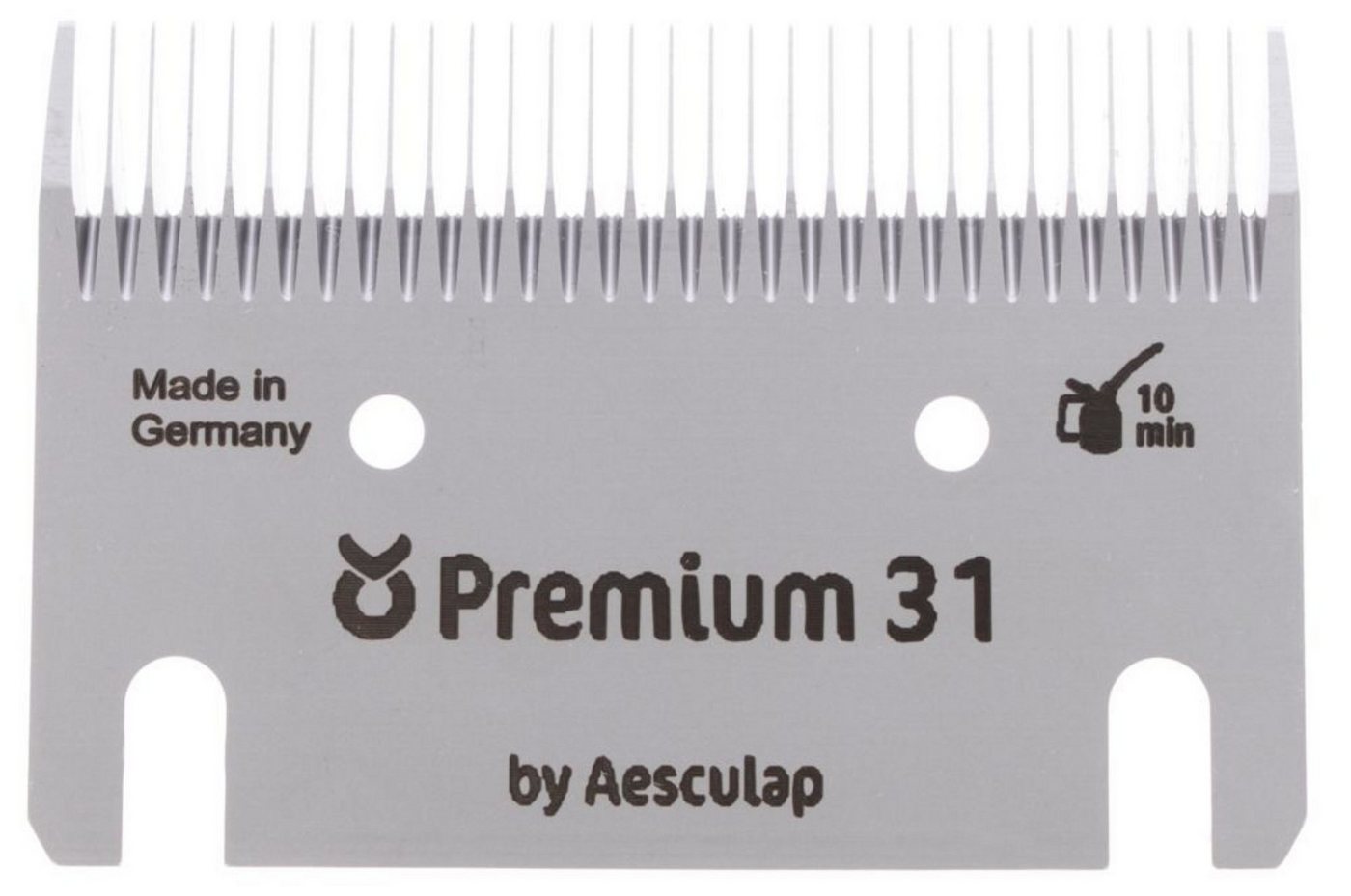 Kerbl Ersatzscherkopf Schermesser-Set Premium Rind und Pferd 31/15 Zähne Kerbl 18956 Bild 2