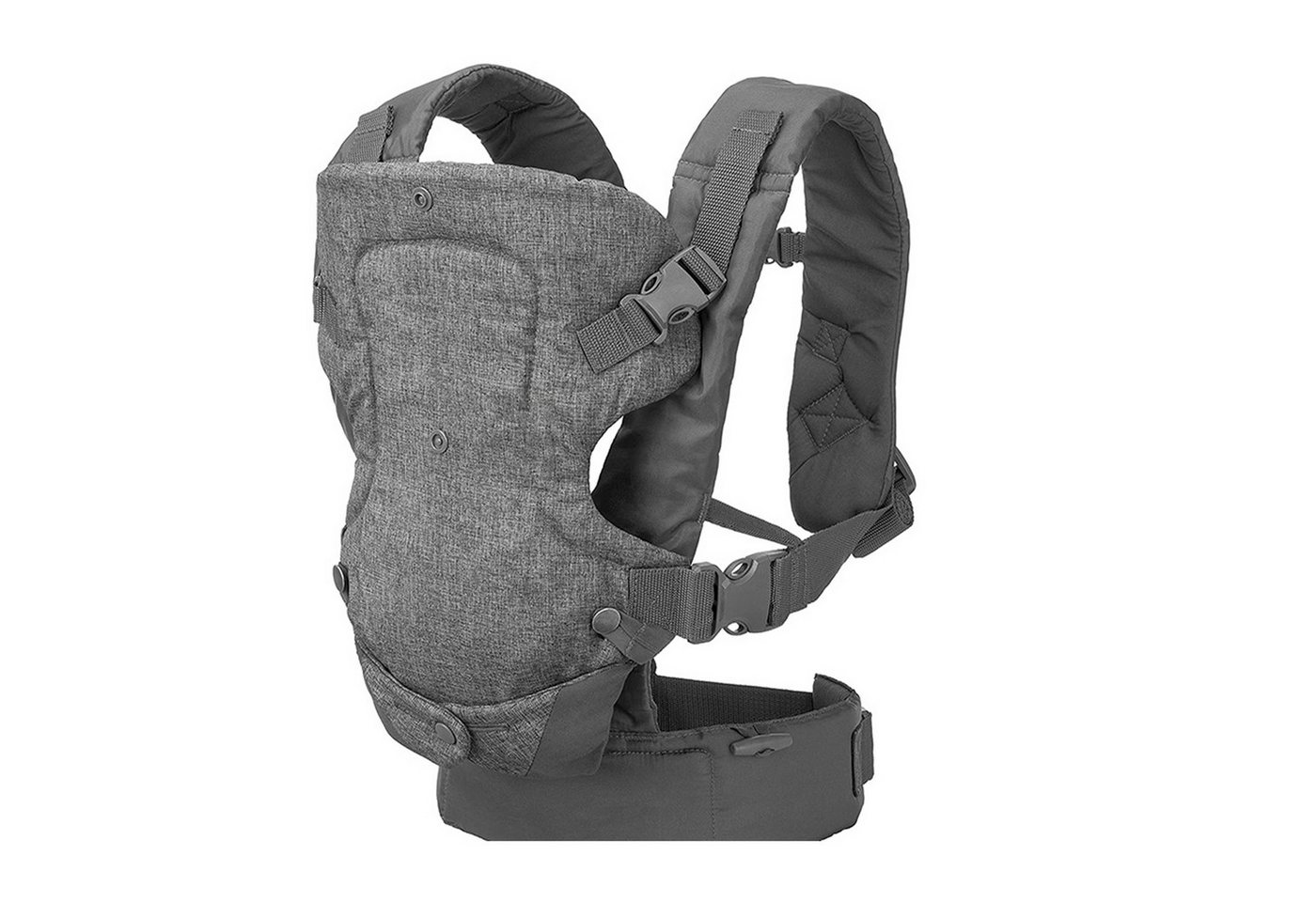 HAUSS SPOLE Bauchtrage Neugeborene mit Schultern Babytragetuch Babytrage Einstellbar (Ergonomische atmungsaktive und vielseitig verstellbare Tragehilfe, 1-tlg., gemütlich leichtgewichtig 4 Trageoptionen verstellbarer Sitz), für Neugeborene und Kleinkinder (3–36 Monate)