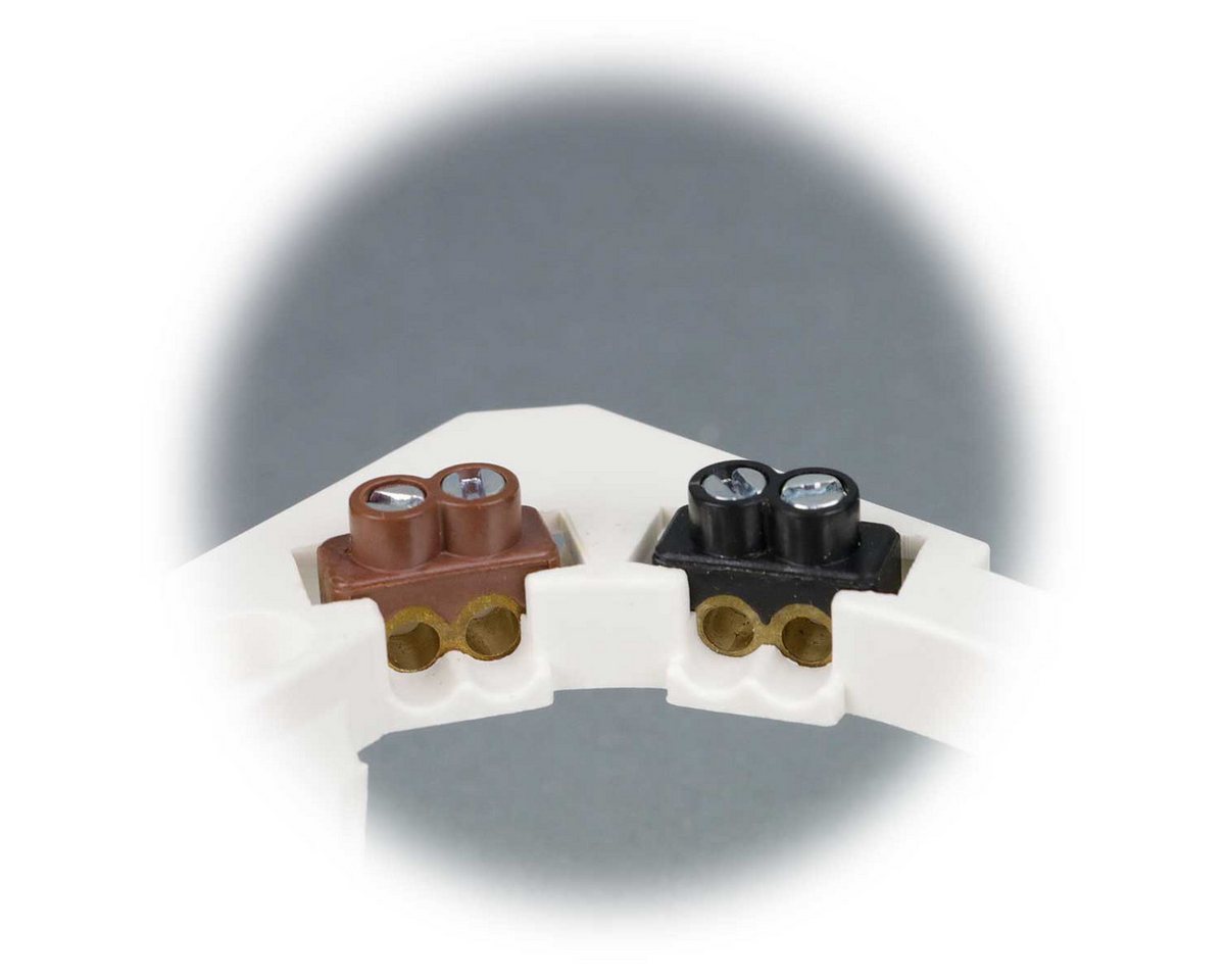 POLLMANN Herdanschlussdose UP mit Krallen, 5x2,5mm², weiß Elektroherd-Zuleitung Bild 3