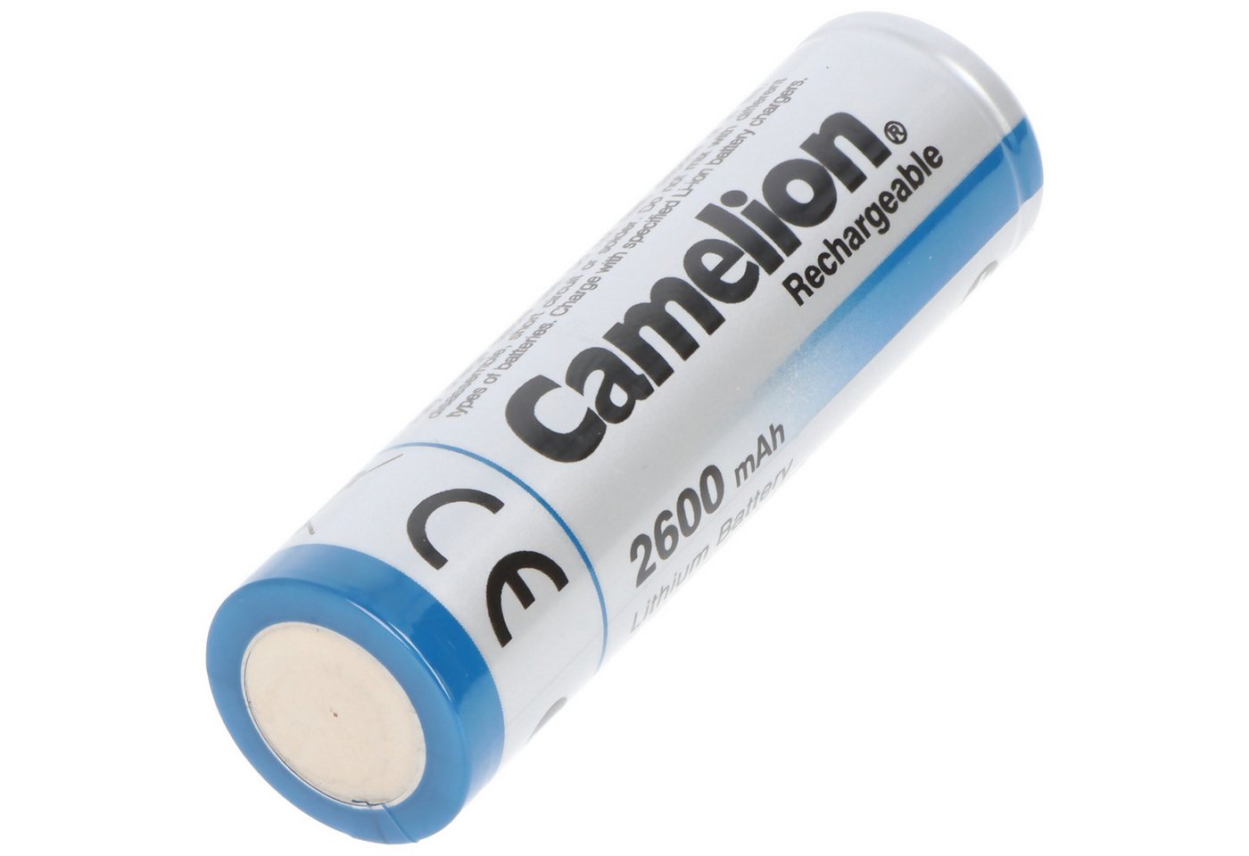 Camelion Li-ion Akku 18650 Camelion, Li-Ionen, 3.7V, 2600 mAh, 1 Stück, 64 x 1 Akku 2600 mAh (3,7 V)