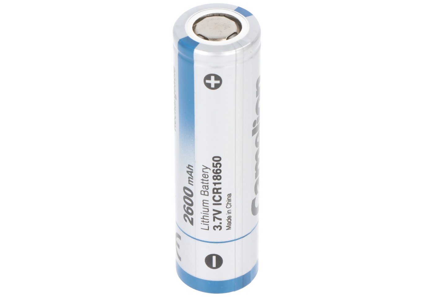 Camelion Li-ion Akku 18650 Camelion, Li-Ionen, 3.7V, 2600 mAh, 1 Stück, 64 x 1 Akku 2600 mAh (3,7 V) Bild 3