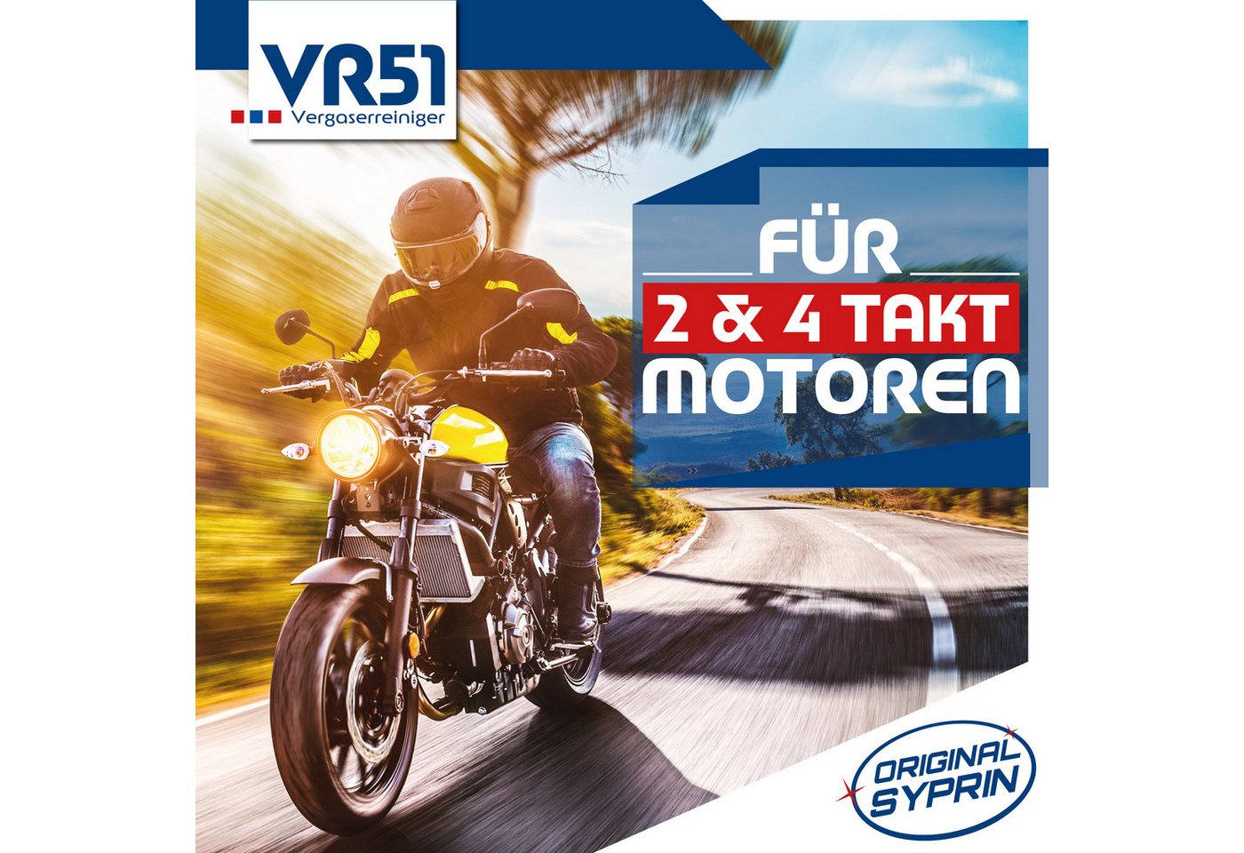 Original Syprin Benzin-Stabilisator Vergaserreiniger VR51 für 2-Takt & 4-Takt Motoren 250ml, 0.250 l, (1-St) Bild 4