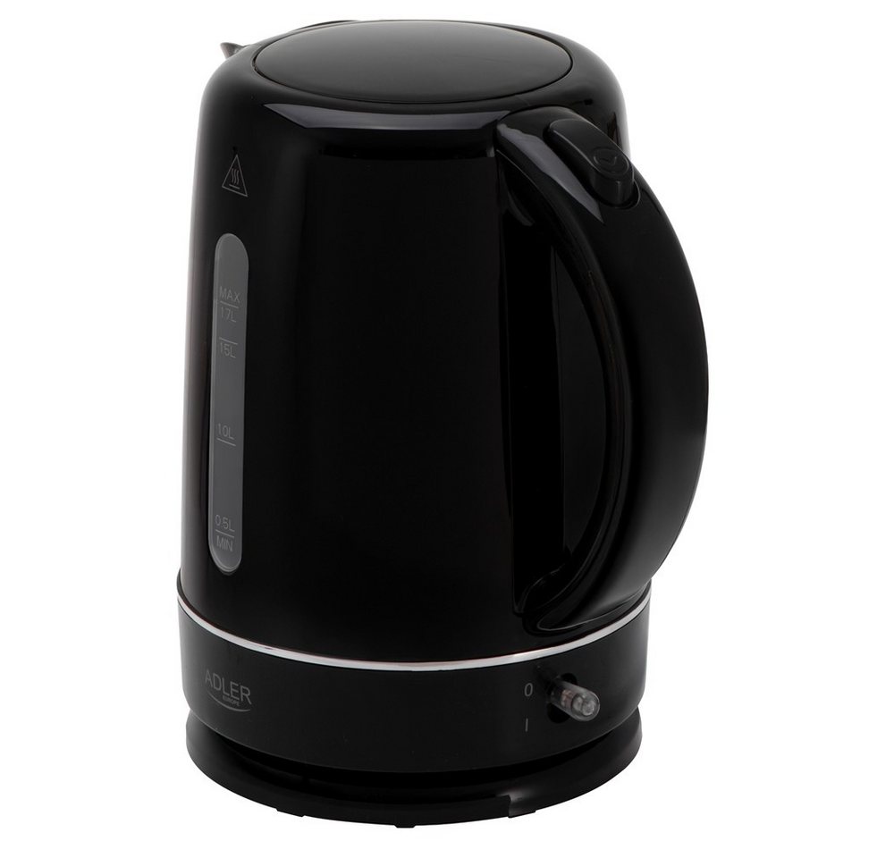 ADLER EUROPE Wasserkocher AD 1385b, 1,7 l, 2200 W, Kalkfilter, Edelstahl-Heizelement und automatische Abschaltung Bild 5