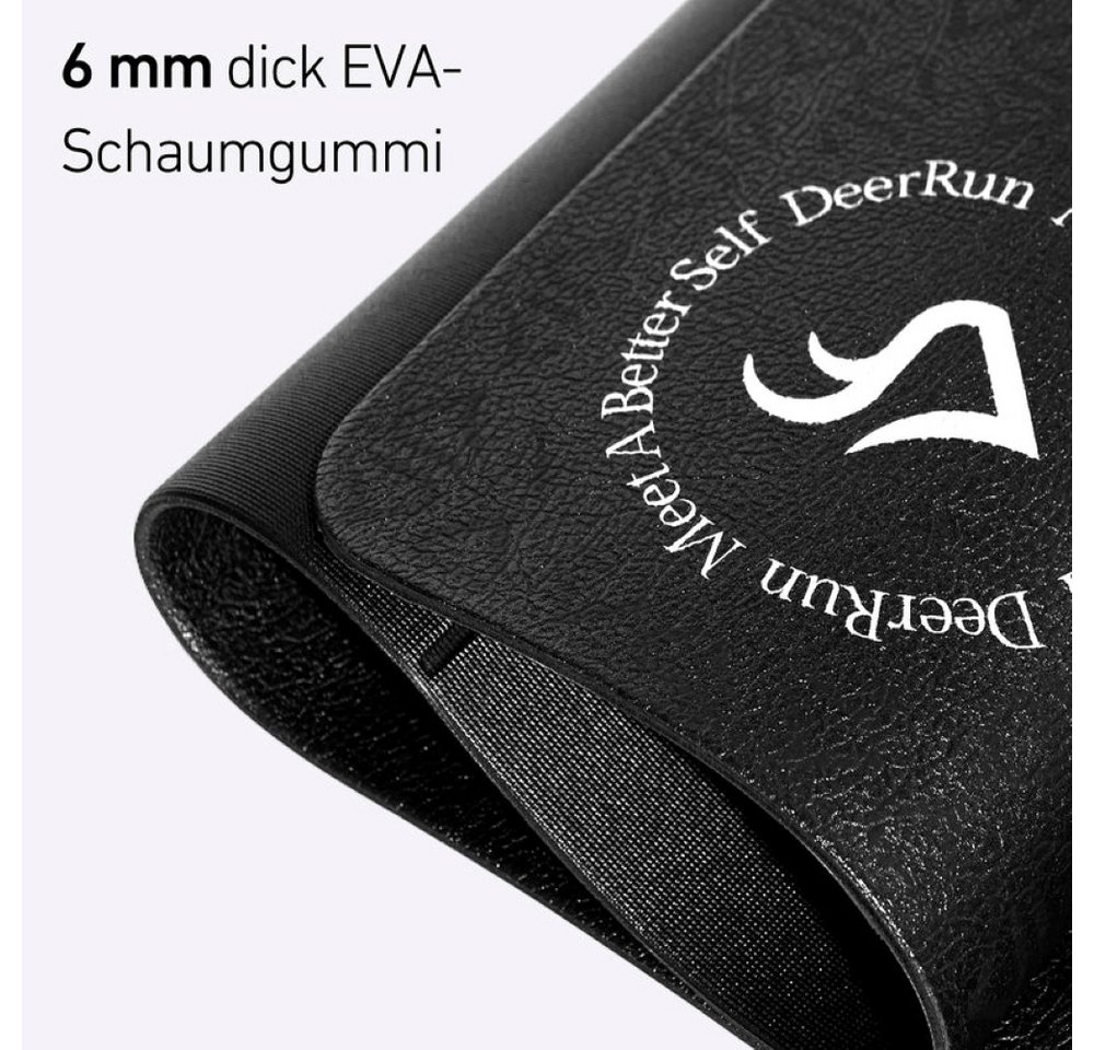 SUPERUN Bodenmatte Faltbare Glory Signature Laufbandmatte, 70 x 150 cm (1-St), Bodenschutzmatte mit rutschfester & vibrationsdämpfender Wirkung Bild 3