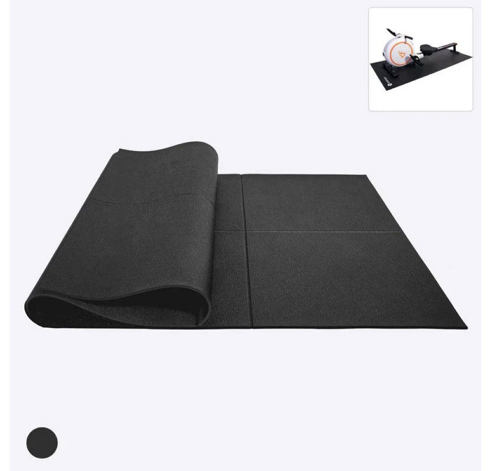 SUPERUN Bodenmatte Faltbare Glory Signature Laufbandmatte, 80 x 150 cm (1-St), Verschleißfeste Bodenschutz‑ & Bodenmatte für Heimfitness Bild 3