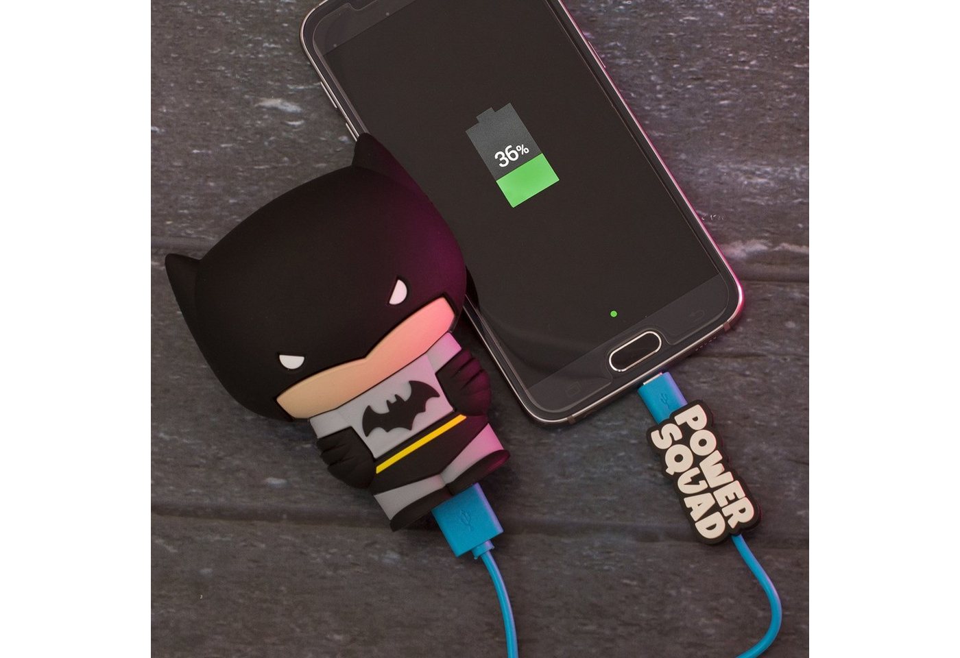 Thumbs Up PowerSquad - Powerbank DC "Batman" - DC Comics Powerbank Powerbank 2500 mAh Bild 3