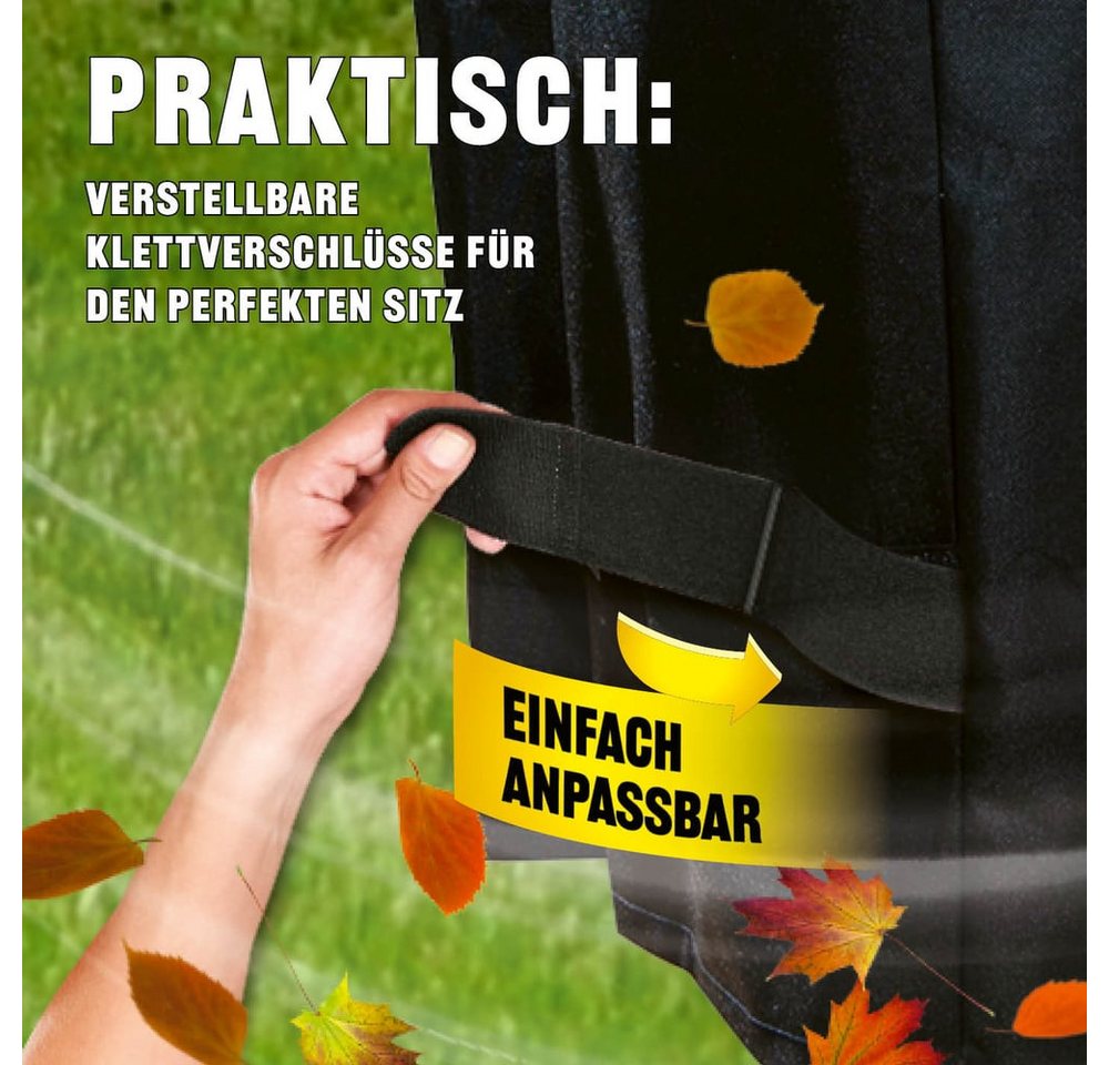 LANDMANN Grillabdeckhaube Wetterschutzhaube Premium 60x80x120cm, reißfest, atmungsaktiv, kältebeständig, wasserdicht, kein Ausbleichen Bild 4
