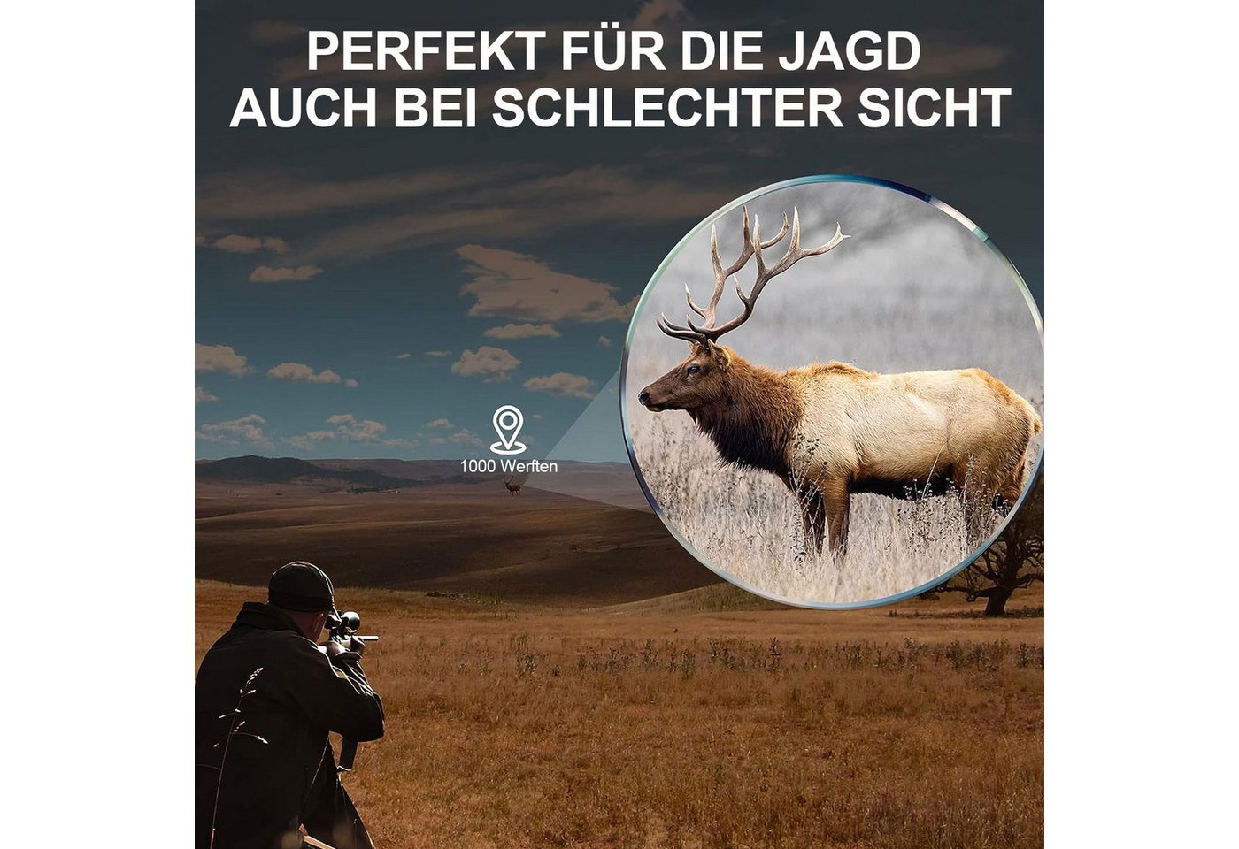 REDOM 10x25 Kompakt Fernglas Faltbares Ferngläser mit Nachtsicht Outdoor Fernglas (Kinder Erwachsene Reisen Wandern Vogelbeobachtung Jagd Konzerte Sport) Bild 5