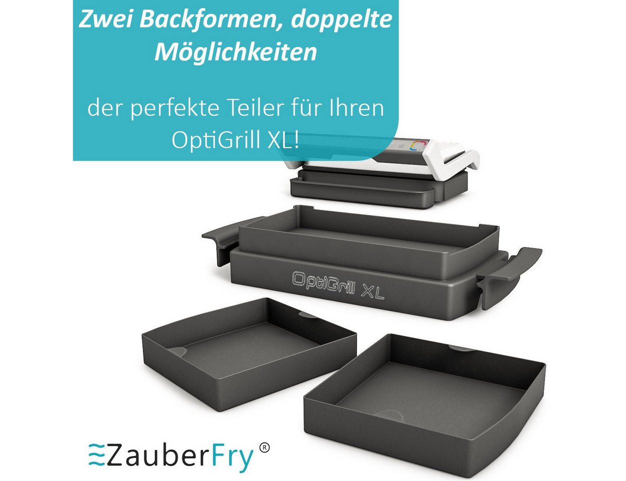 Wundermix Küchenmaschinen Zubehör-Set, Zubehör für "Kontaktgrill