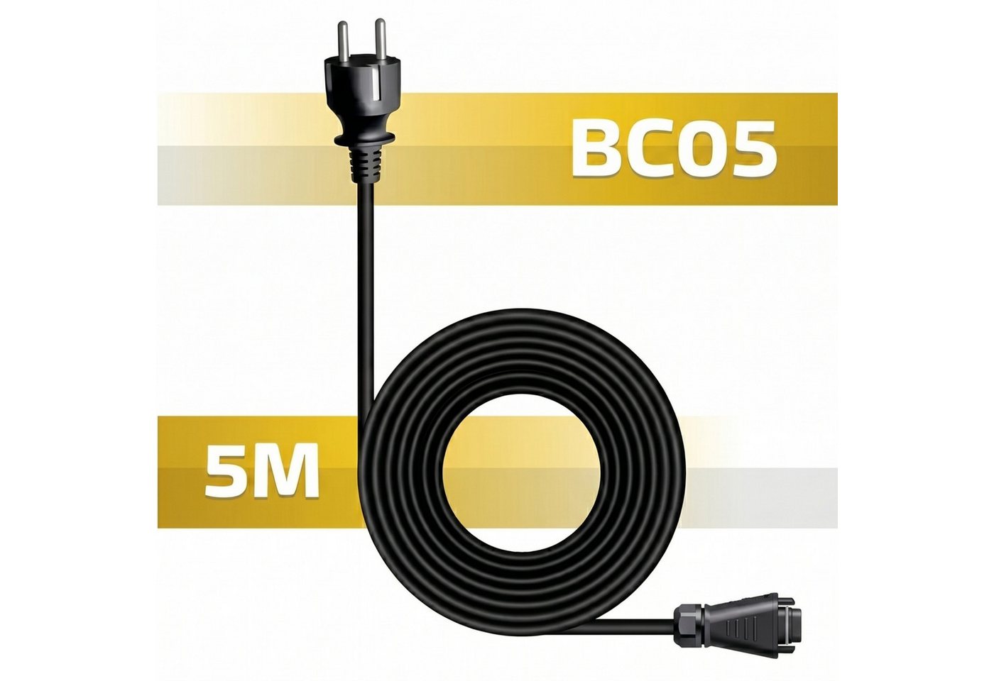 SUNNIVA Anschlusskabel 5m Solarkabel, (500 cm)