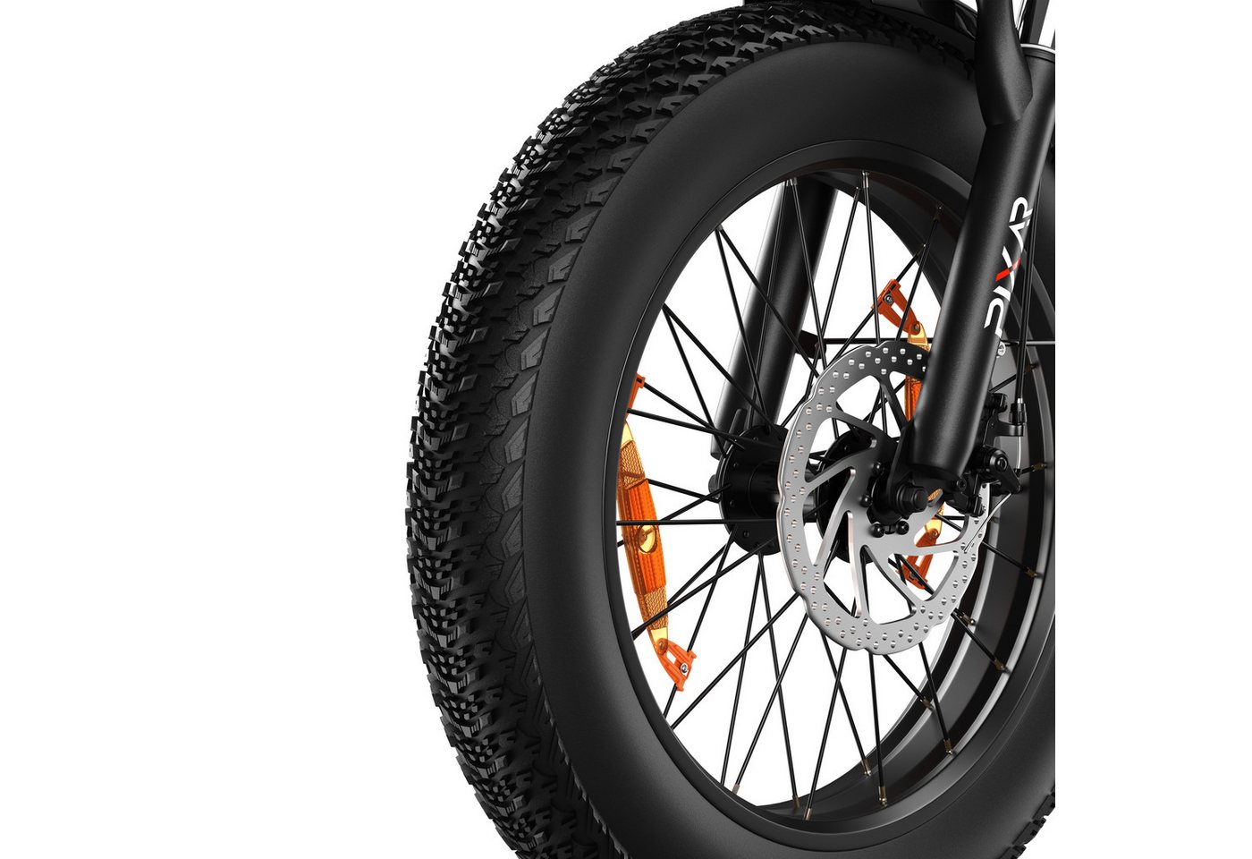 PixelPilot E-Bike Cityrad F2 Elektrofahrrad 20 Zoll Fatbike Klapprad, 48 V 15 Ah, 7 Gang, bürstenloser Hinterradnabenmotor, 720 Wh, (Packung), 250 W, bis zu 100 km, 25 km/h, Shimano 7-Gang, 5 Unterstützungsstufen Bild 2