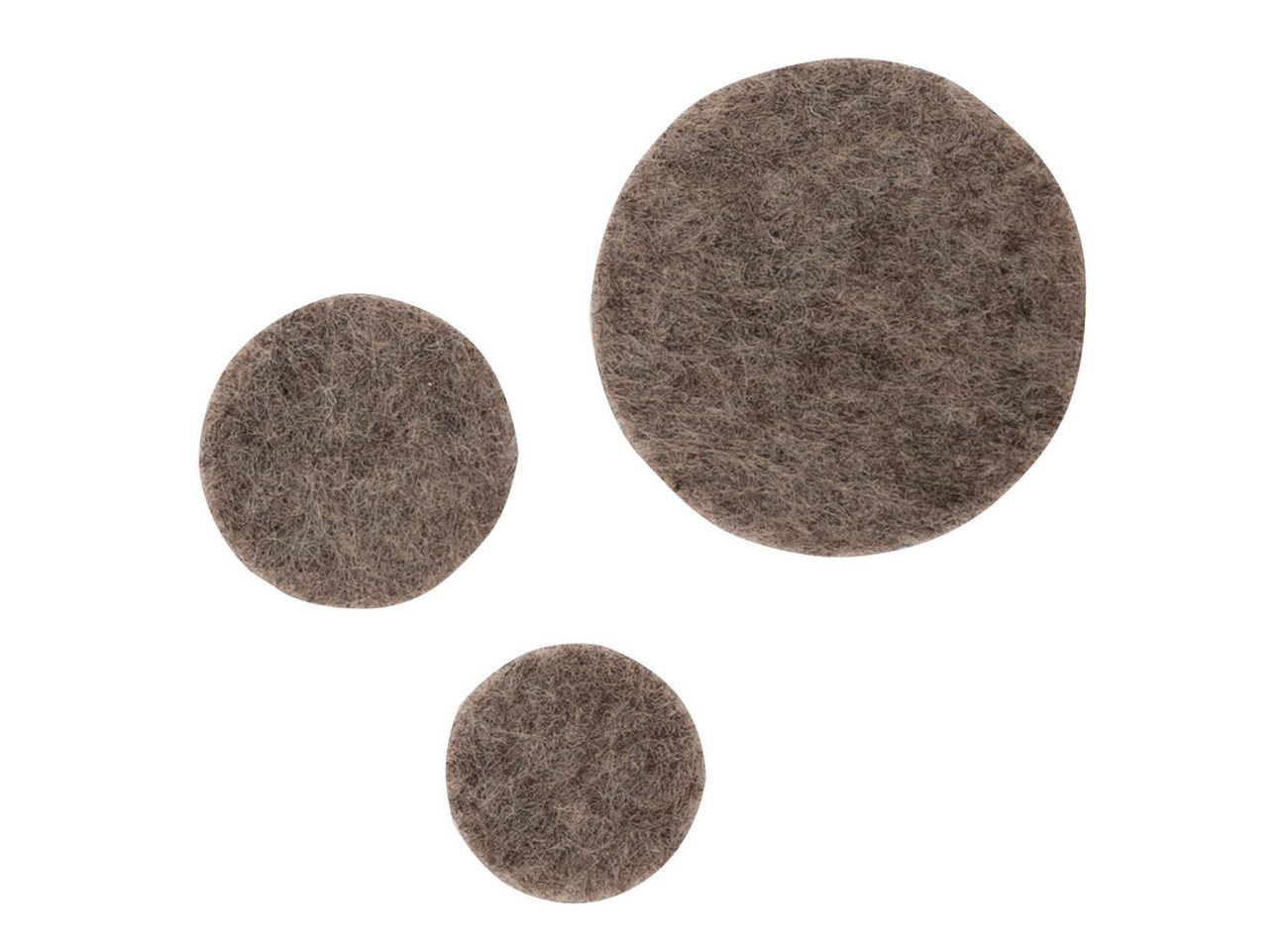 BENSON Filzgleiter Möbel-Filzgleiter Set selbstklebend 80-tlg. Bodenschutz Schalldämpfung, (80 St), mit Streifen in 2 & runden Pads in 3 Größen Bild 5
