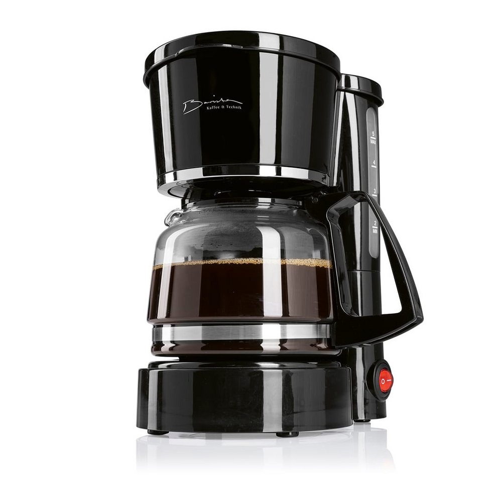 Barista Filterkaffeemaschine Barista Kaffeemaschine 750W schwarz 0,6l mit Glaskanne & Warmhaltefunktion, Barista Kaffeemaschine Bild 3