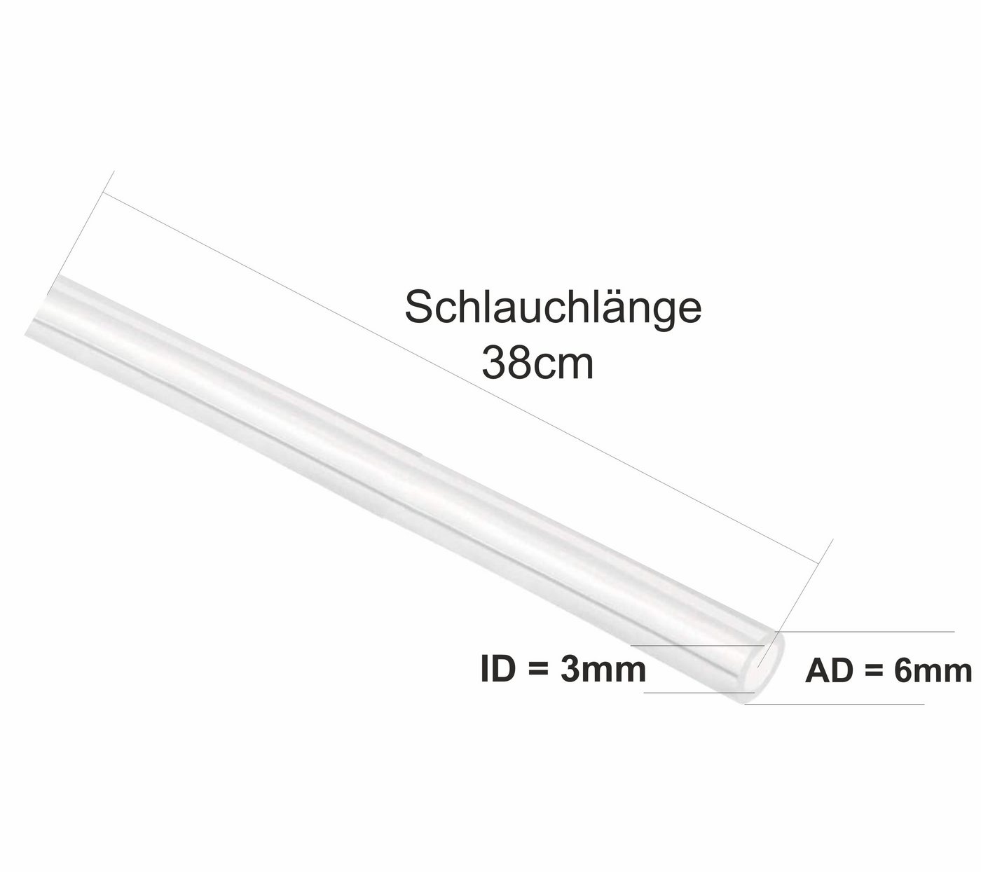 RENZ Milchschlauch Schlauch 3 Stück und 6 Stück Anschlussnippel, Zubehör für Jura Kaffeevollautomaten Z5 Z6 Z7 Z8 Z9 Z10 X5 J9 E8 S8 WE8 Cool-Control GIGA Impressa Isoliermilchbehälter Milchbehälter, Milchschlauch, Adapter transparent, Verbinder für Aufschäumdüsen Bild 3