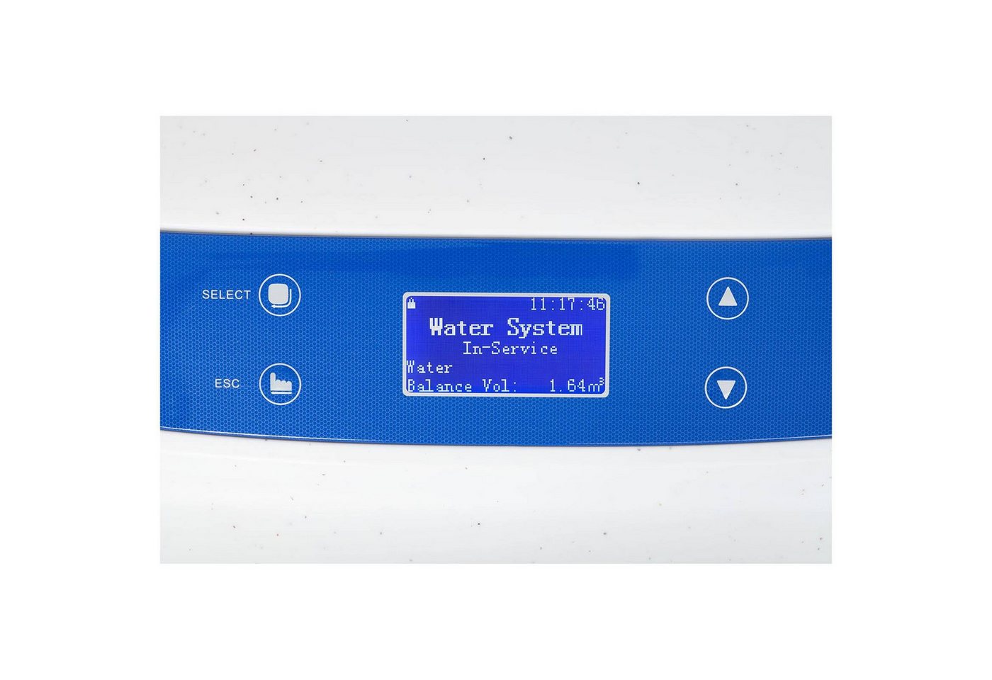 Uniprodo Kalk- und Wasserfilter Entkalkungsanlage 4-12 Personen 2,7 m³/h Wasserenthärtungsanlage LCD Bild 2